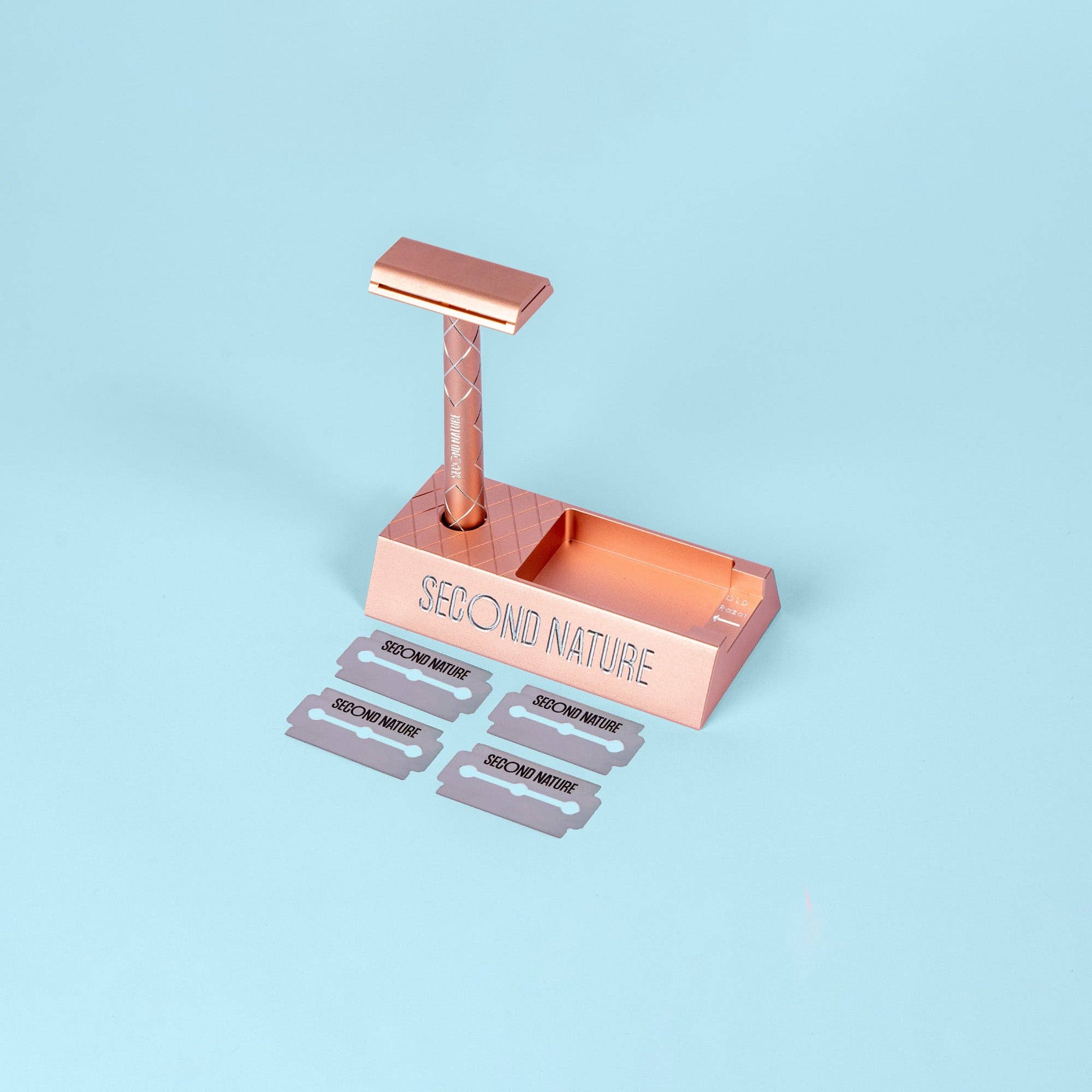 Verdancia-Rasierset - Rasierhobel mit Ständer und Klingen -Rasierer-Black-Deal-Outlet-by-ARCHIVIST