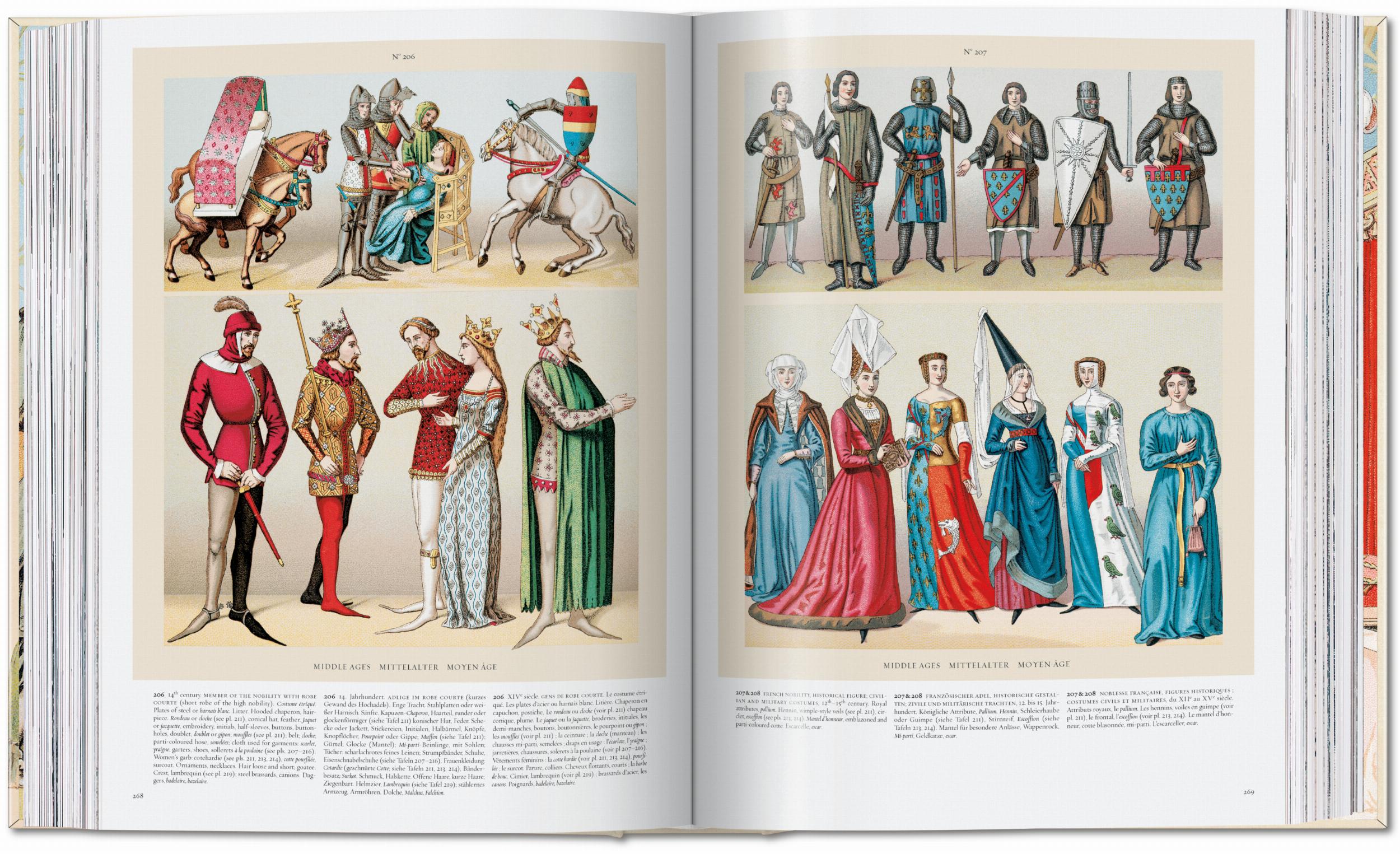 Taschen-Racinet. The Complete Costume History (German, French, English)-Classics-Black-Deal-Outlet-by-ARCHIVIST
