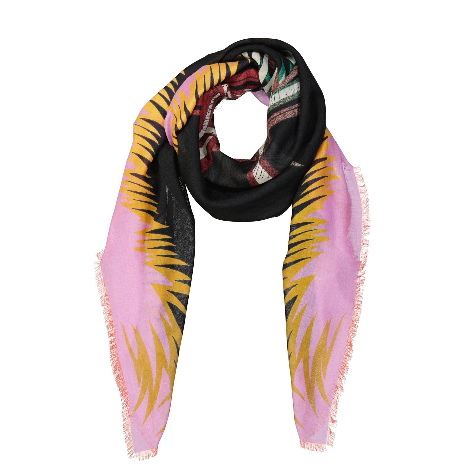 Givenchy-Givenchy Cashmire Square Scarf-WOMEN ACCESSORIES-Black-Deal-Outlet-by-ARCHIVIST