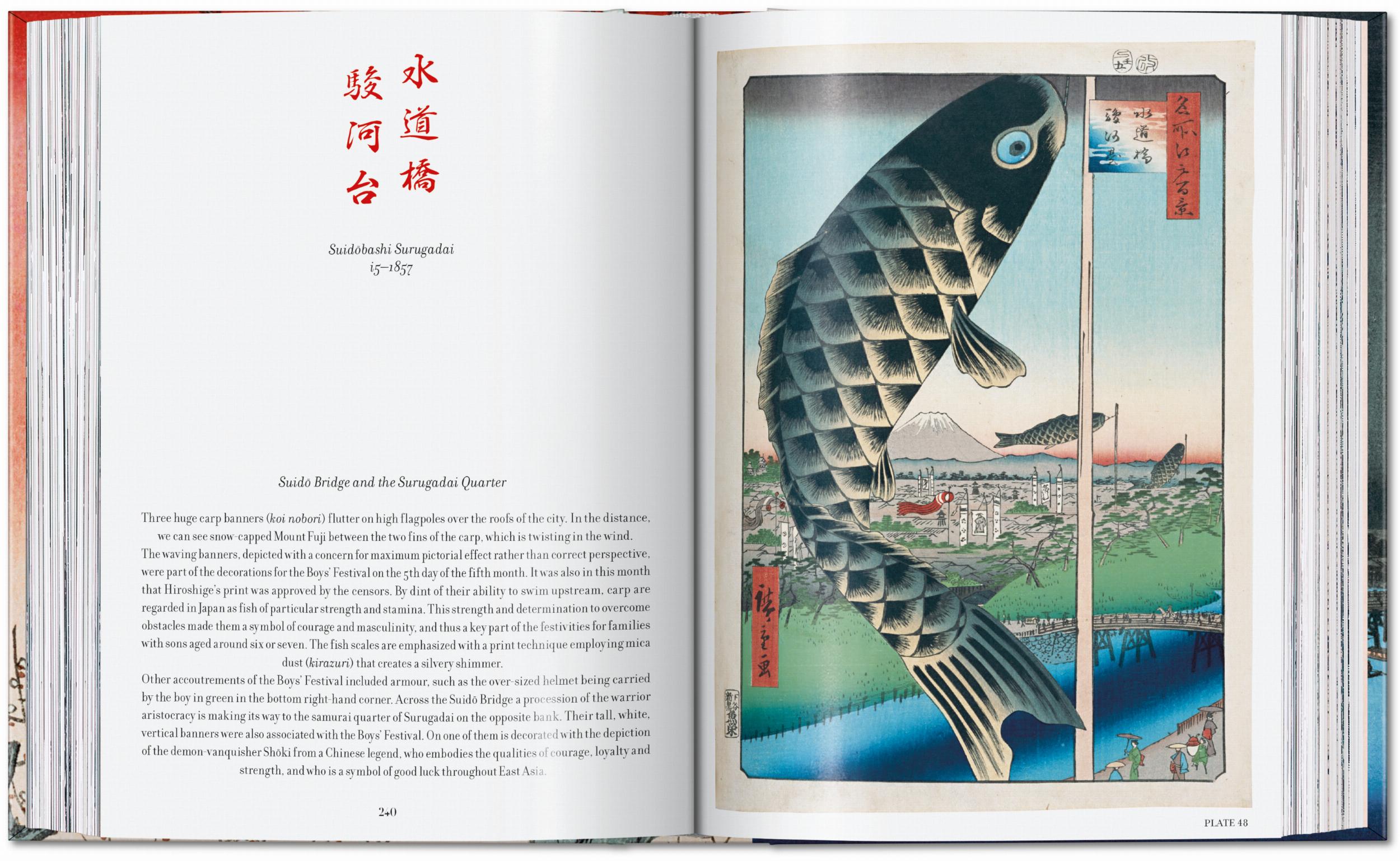 Taschen-Hiroshige. One Hundred Famous Views of Edo. 45th Ed. (German, French, English)-Art-Black-Deal-Outlet-by-ARCHIVIST