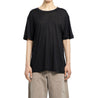 Lemaire-CERCARE ?? DIFETTO Lemaire Cotton T-Shirt-WOMEN CLOTHING-Black-Deal-Outlet-by-ARCHIVIST
