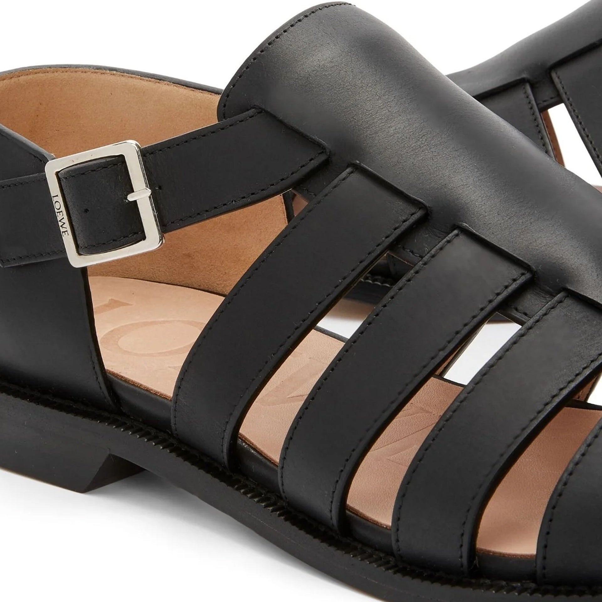 Loewe Campo Leather Sandals