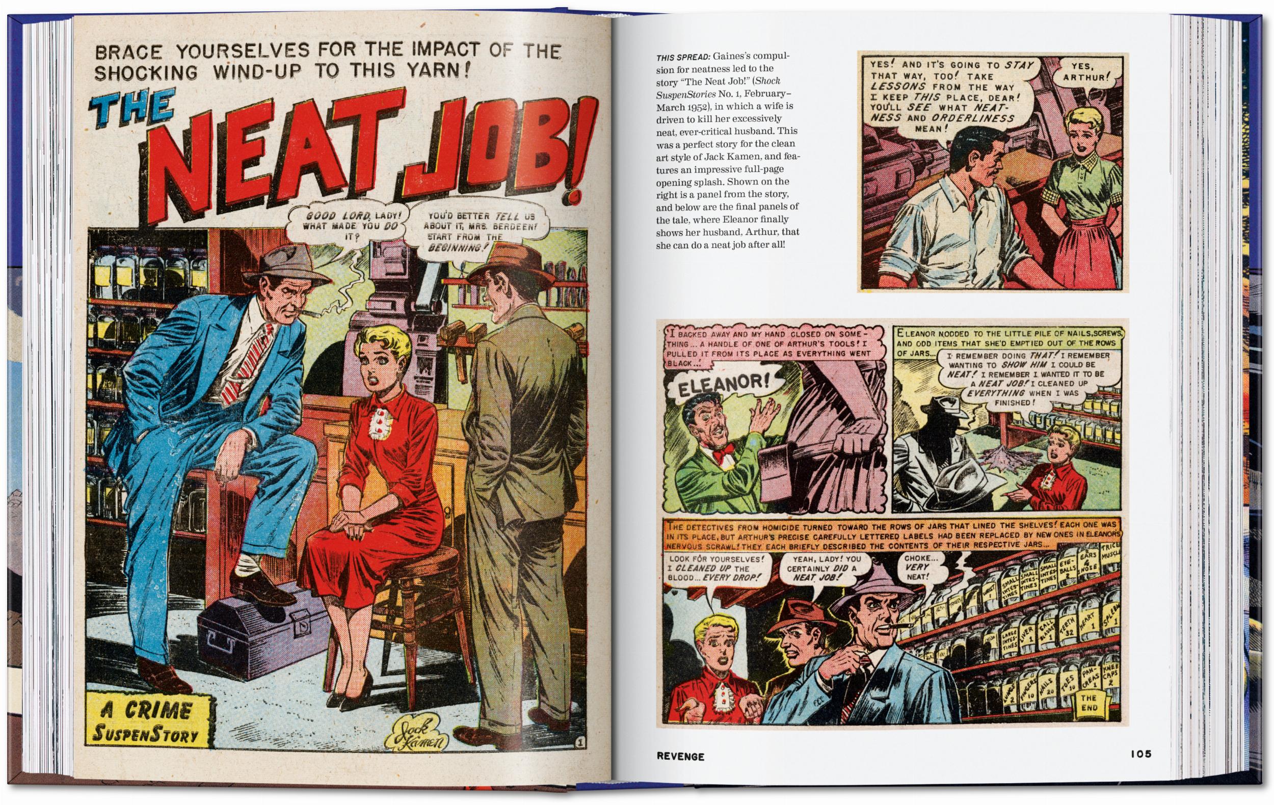 Taschen-EC Comics. The New Trend 1950–54. 45th Ed. (English)-Comics-Black-Deal-Outlet-by-ARCHIVIST