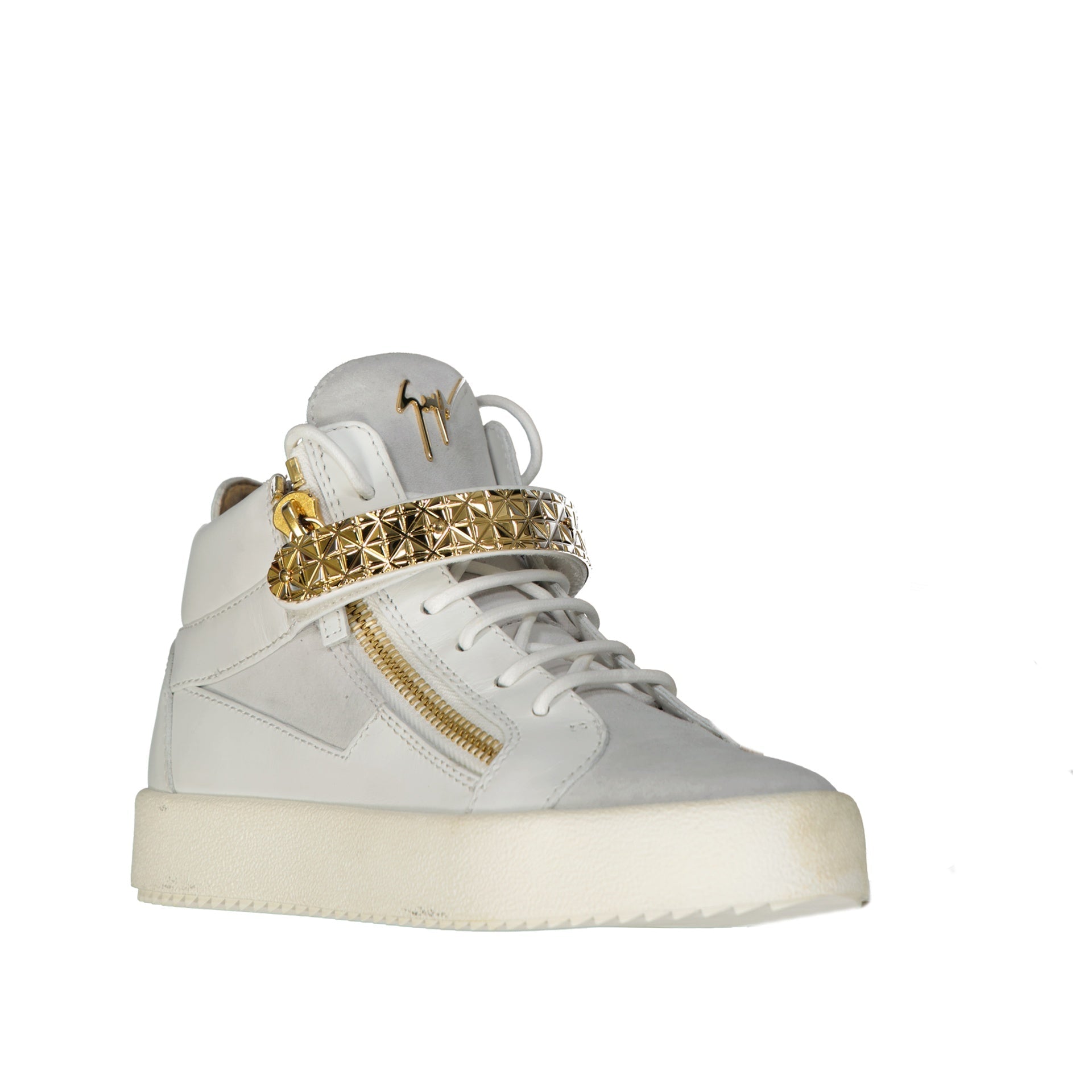 Giuseppe Zanotti High-Top Leather Sneakers