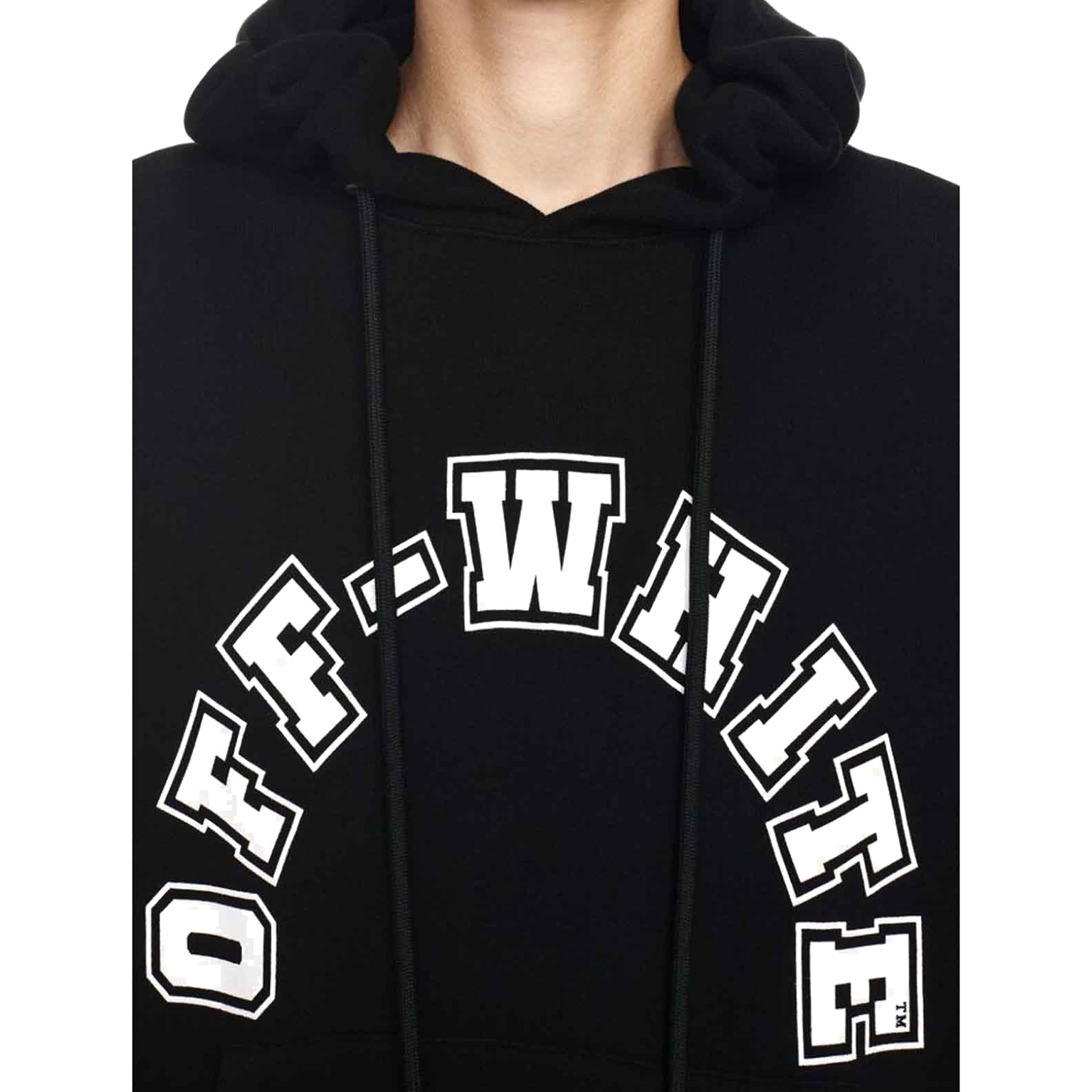 Off White-Off-White Hooded Sweatshirt-MEN CLOTHING-Black-Deal-Outlet-by-ARCHIVIST
