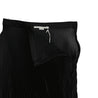 Stella Mccartney-Stella McCartney Draped Midi Skirt-WOMEN CLOTHING-Black-Deal-Outlet-by-ARCHIVIST
