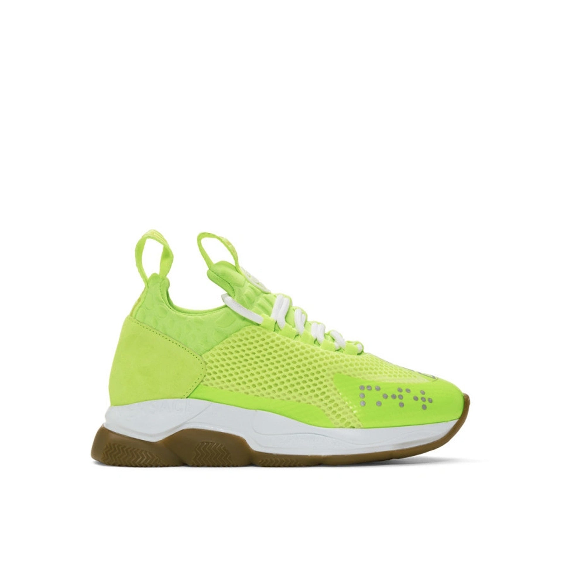 Versace SS19 Neon "Cross Chainer" Sneakers - MEN SHOES - VERSACE - T.Luxy