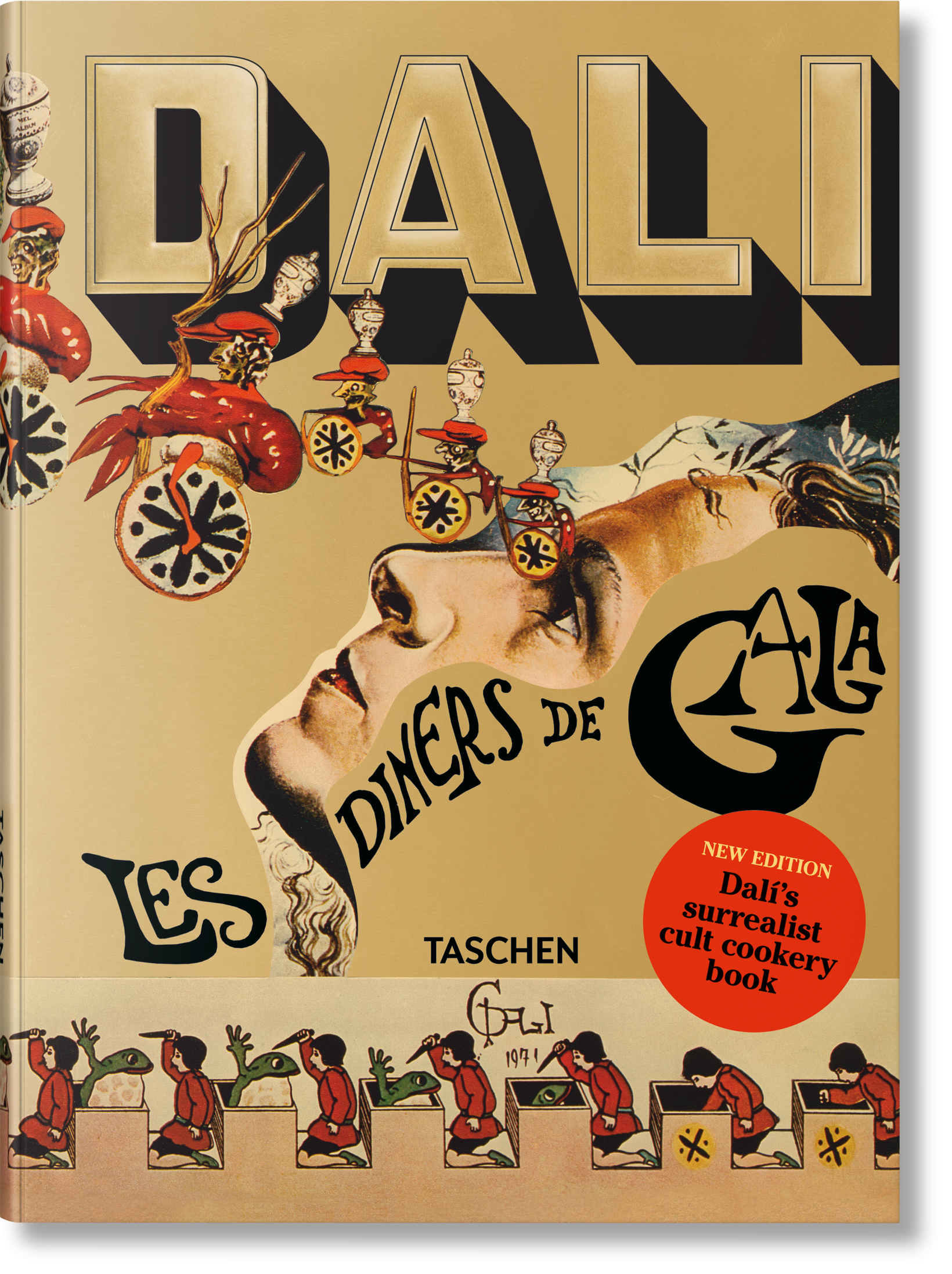 Taschen-Dalí. Les dîners de Gala (English)-Art-Black-Deal-Outlet-by-ARCHIVIST