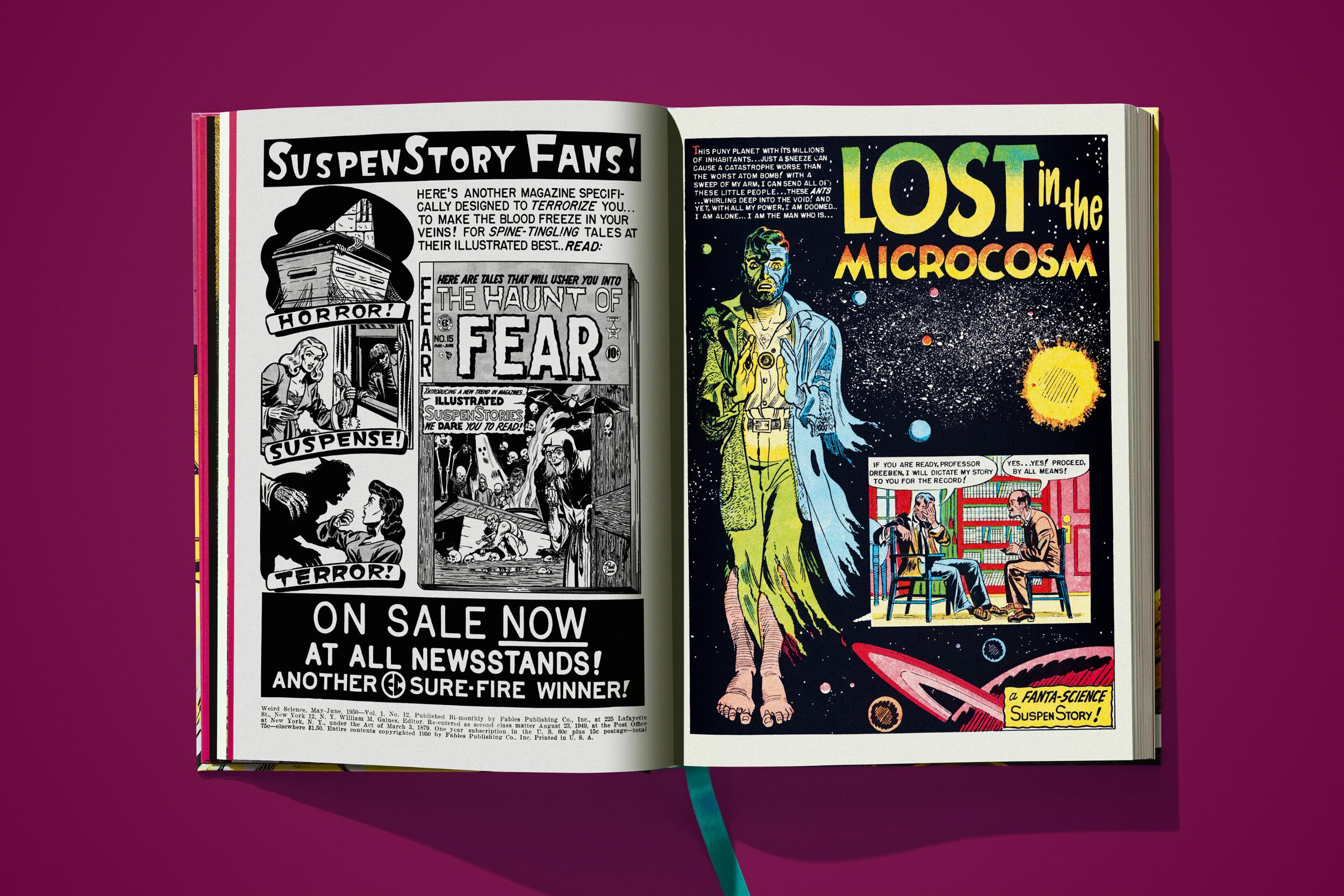 Taschen-EC Comics Library. Weird Science. Vol. 1 (English)-Comics-Black-Deal-Outlet-by-ARCHIVIST