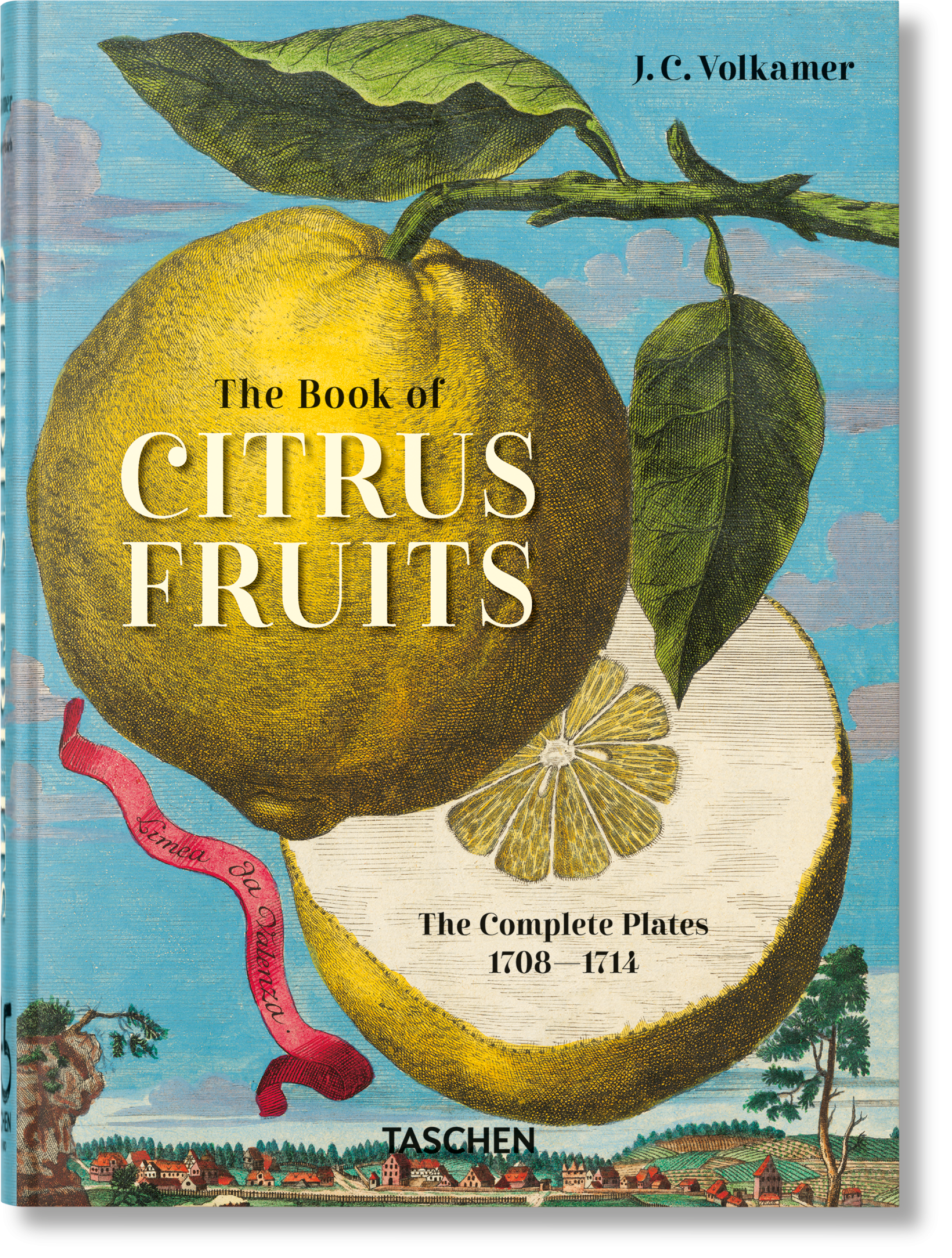 Taschen-J. C. Volkamer. The Book of Citrus Fruits. 45th Ed. (German, French, English)-Classics-Black-Deal-Outlet-by-ARCHIVIST