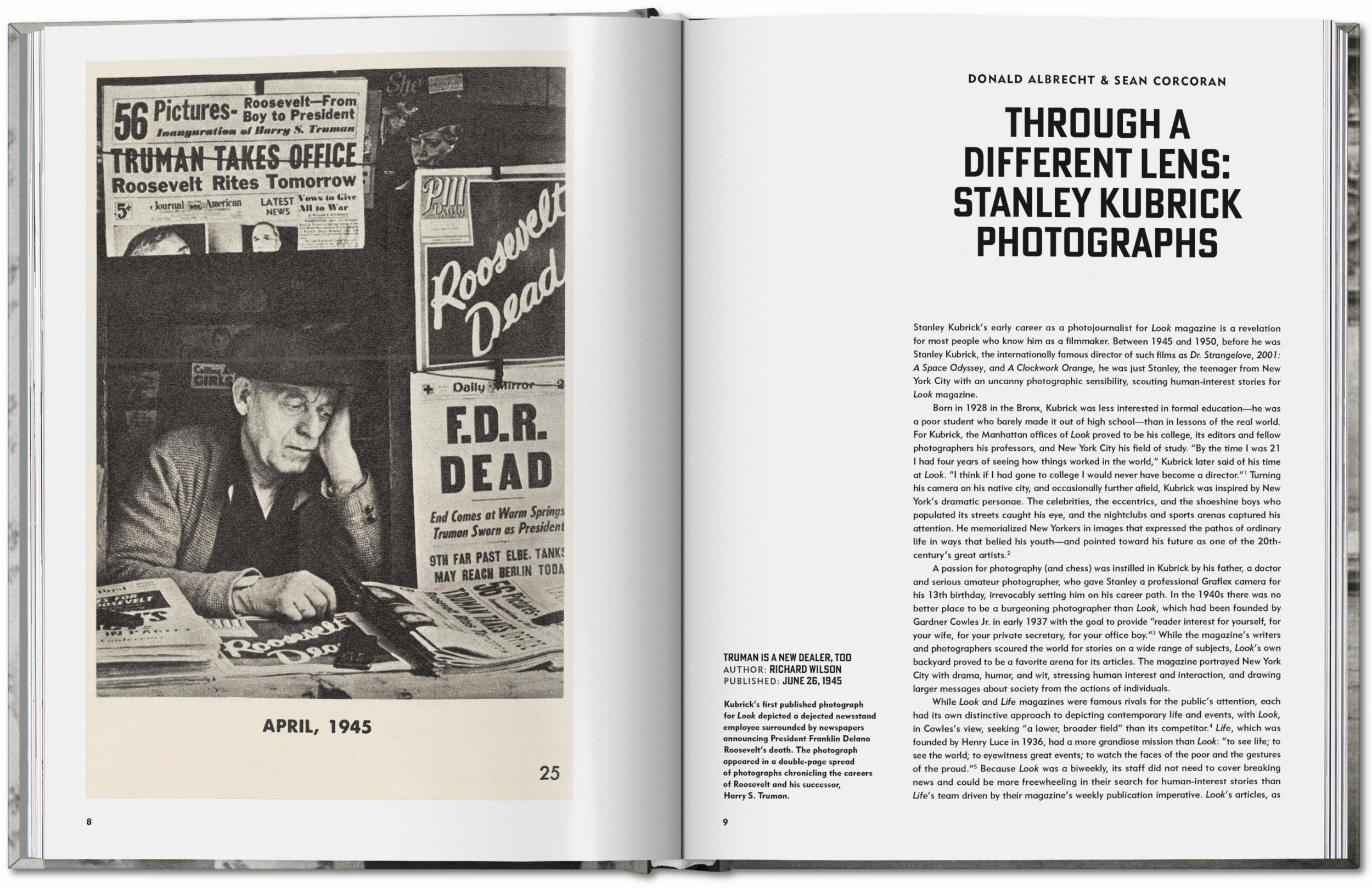 Taschen-Stanley Kubrick Photographs. Through a Different Lens (German, French, English)-Photography-Black-Deal-Outlet-by-ARCHIVIST