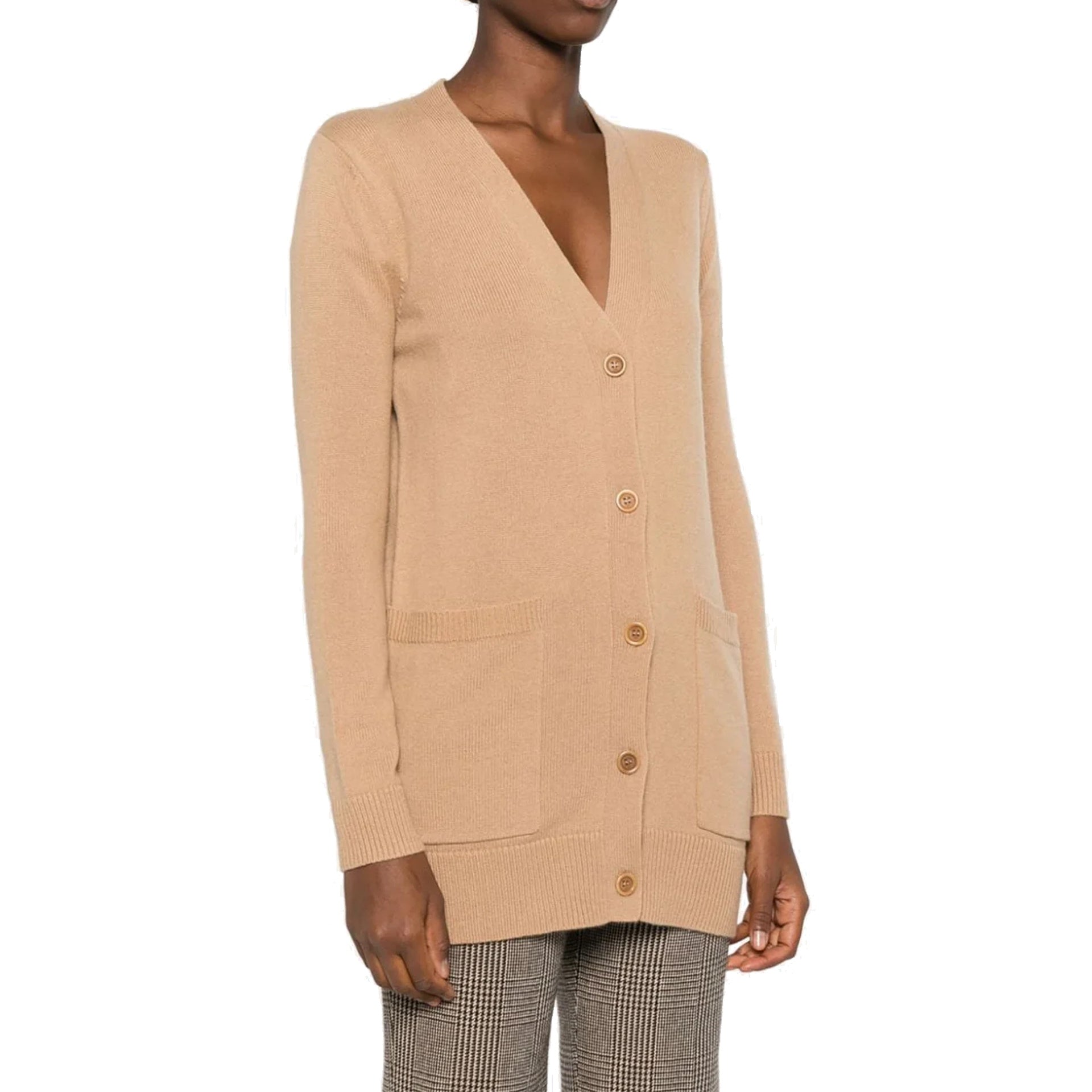 Max Mara-Max Mara Villar Cardigan-WOMEN CLOTHING-Black-Deal-Outlet-by-ARCHIVIST