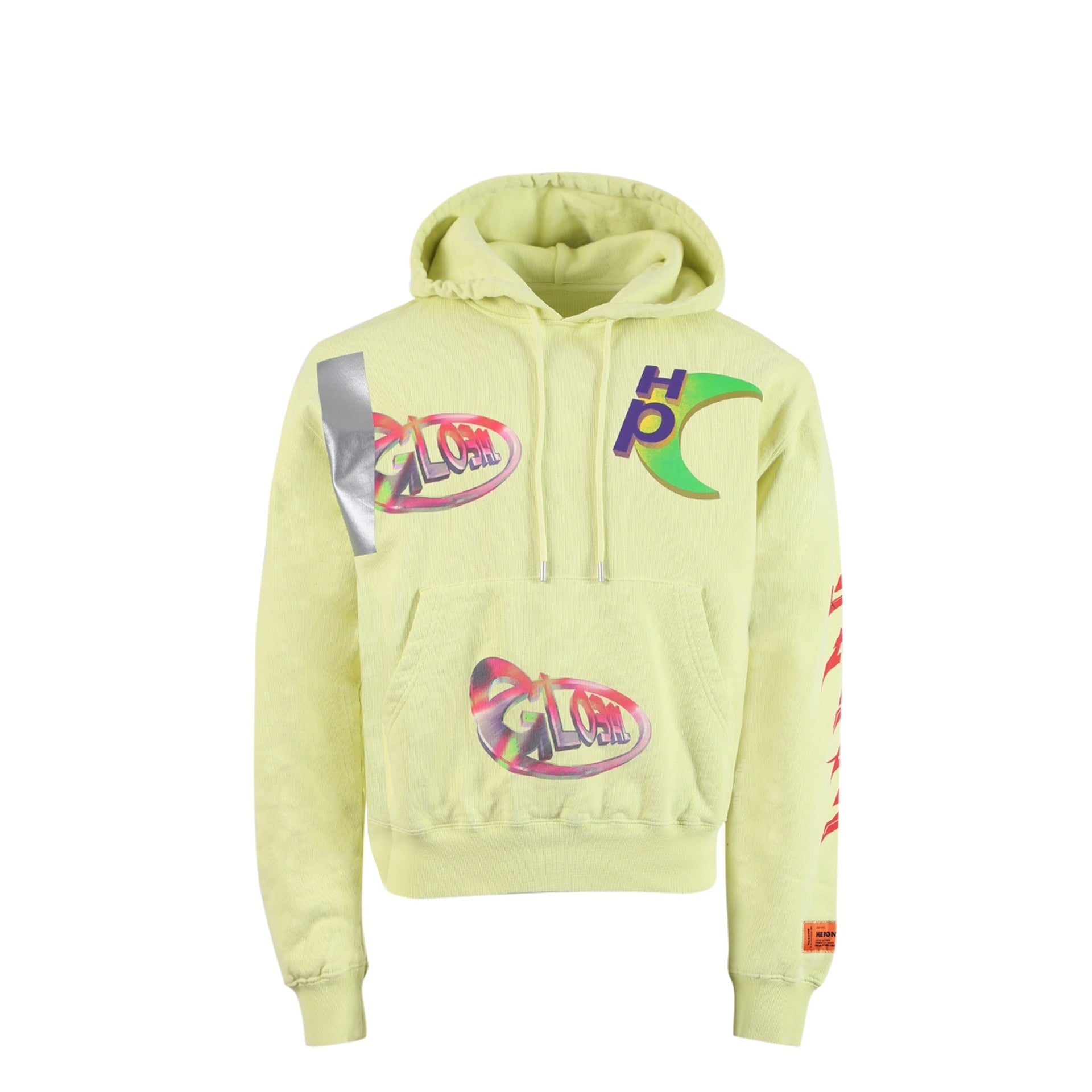 Heron Preston-Heron Preston Cotton Hooded Sweatshirt-MEN CLOTHING-Black-Deal-Outlet-by-ARCHIVIST