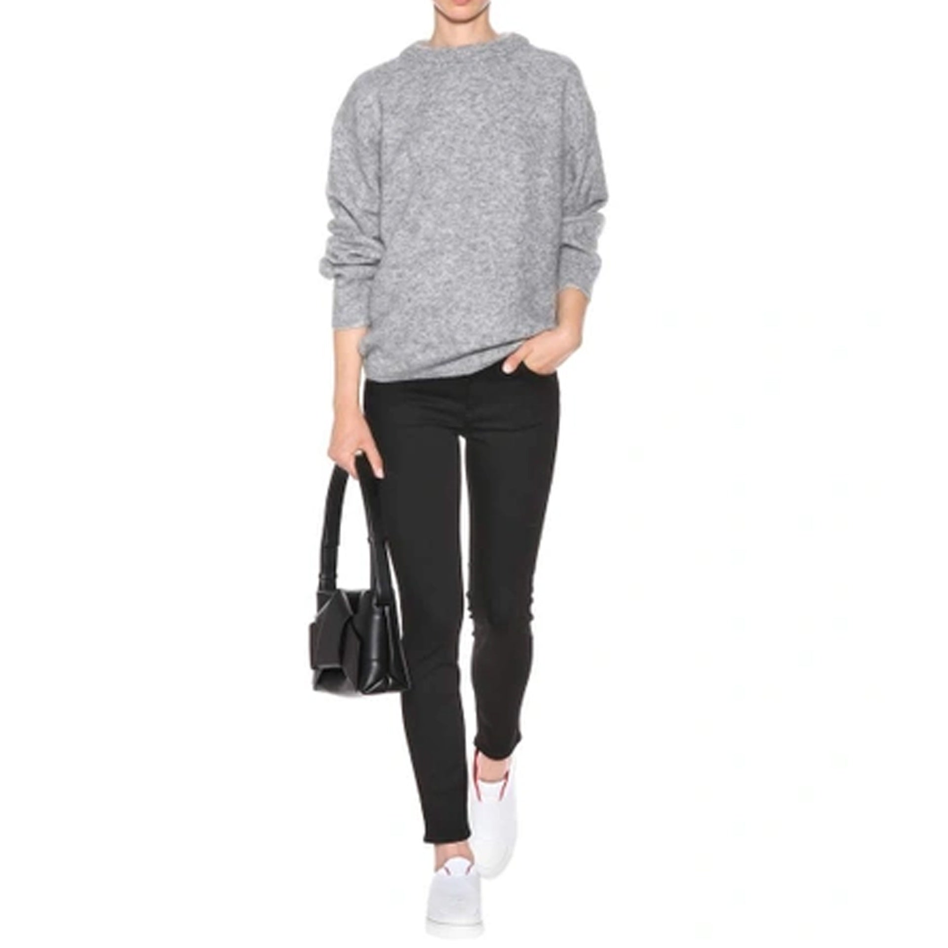 Acne Studios-Acne Studios Blå Konst Climb Stay Jeans-WOMEN CLOTHING-Black-Deal-Outlet-by-ARCHIVIST