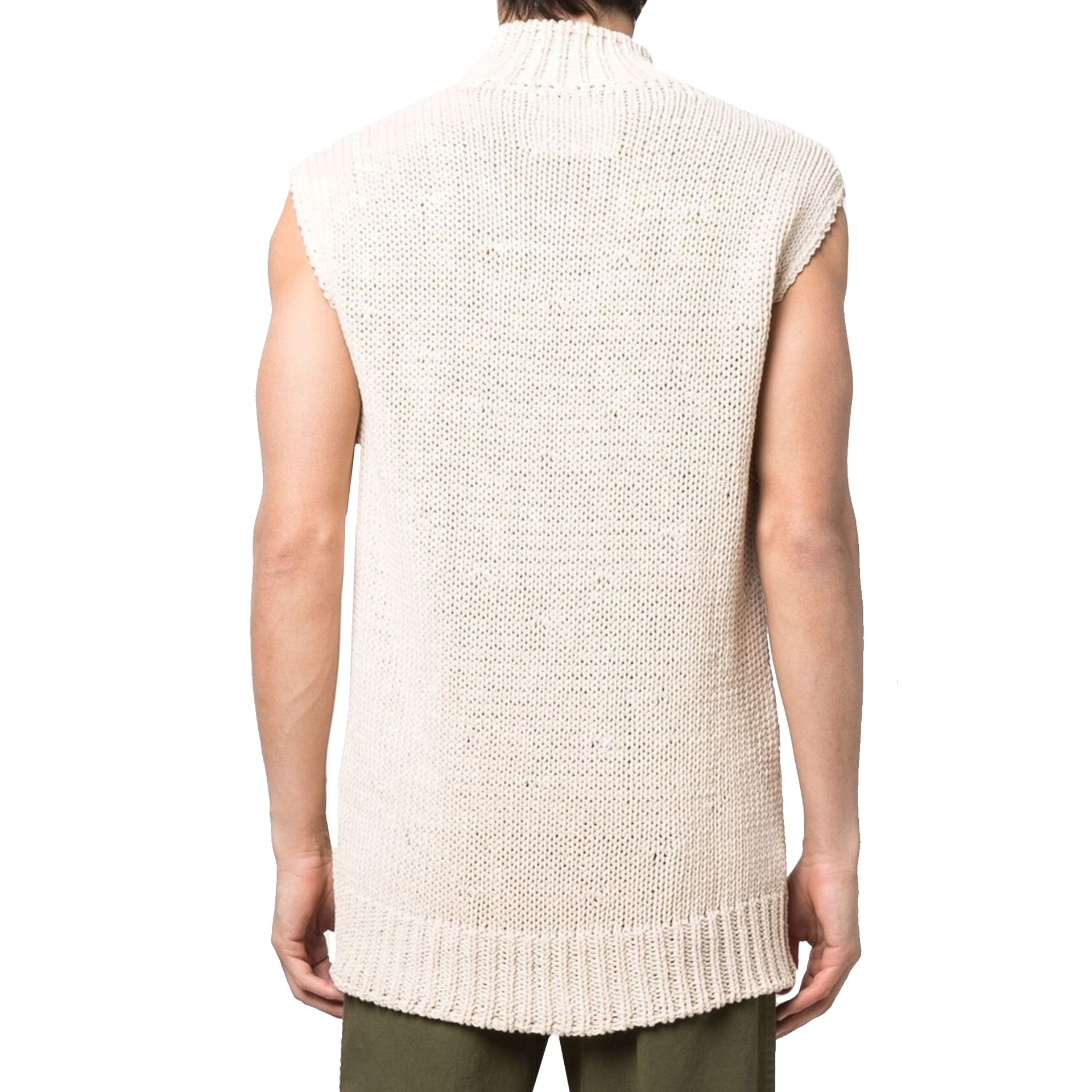 JIL SANDER Slogan Print Vest Pullover