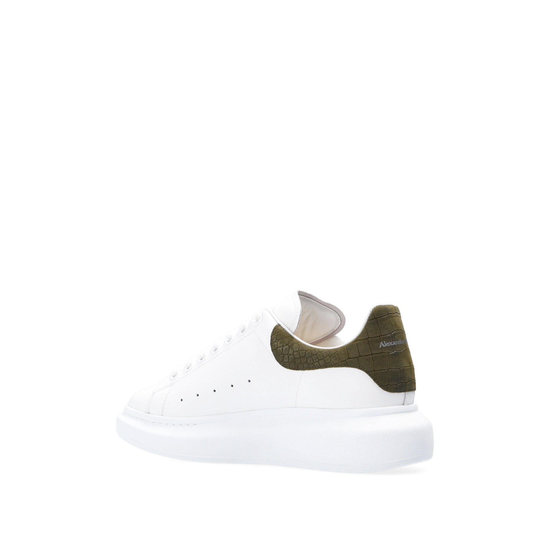 Alexander McQueen Crocodile Oversized Sneakers-MEN SHOES-ALEXANDER MCQUEEN-ARCHIVIST