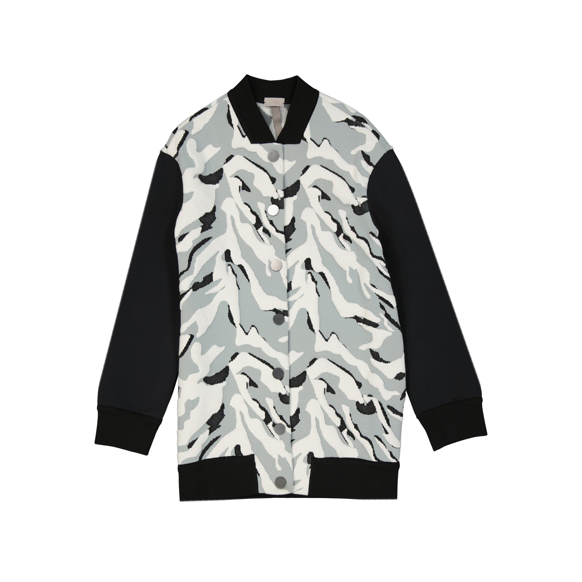 MRZ-MRZ Wool Blend Coat-WOMEN CLOTHING-Black-Deal-Outlet-by-ARCHIVIST