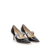 Jimmy Choo-Jimmy Choo Bing Leather Pump-WOMEN SHOES-Black-Deal-Outlet-by-ARCHIVIST