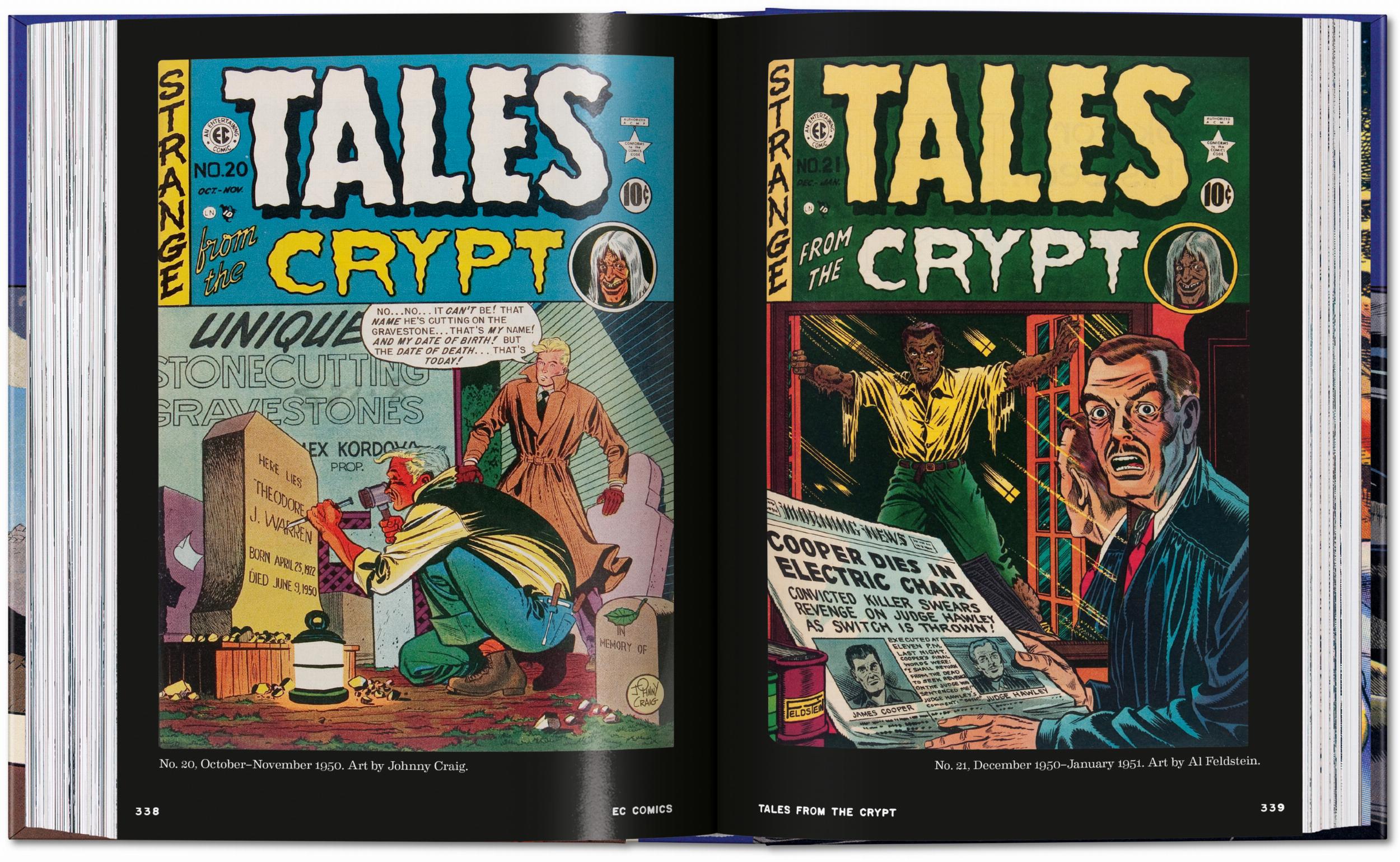 Taschen-EC Comics. The New Trend 1950–54. 45th Ed. (English)-Comics-Black-Deal-Outlet-by-ARCHIVIST