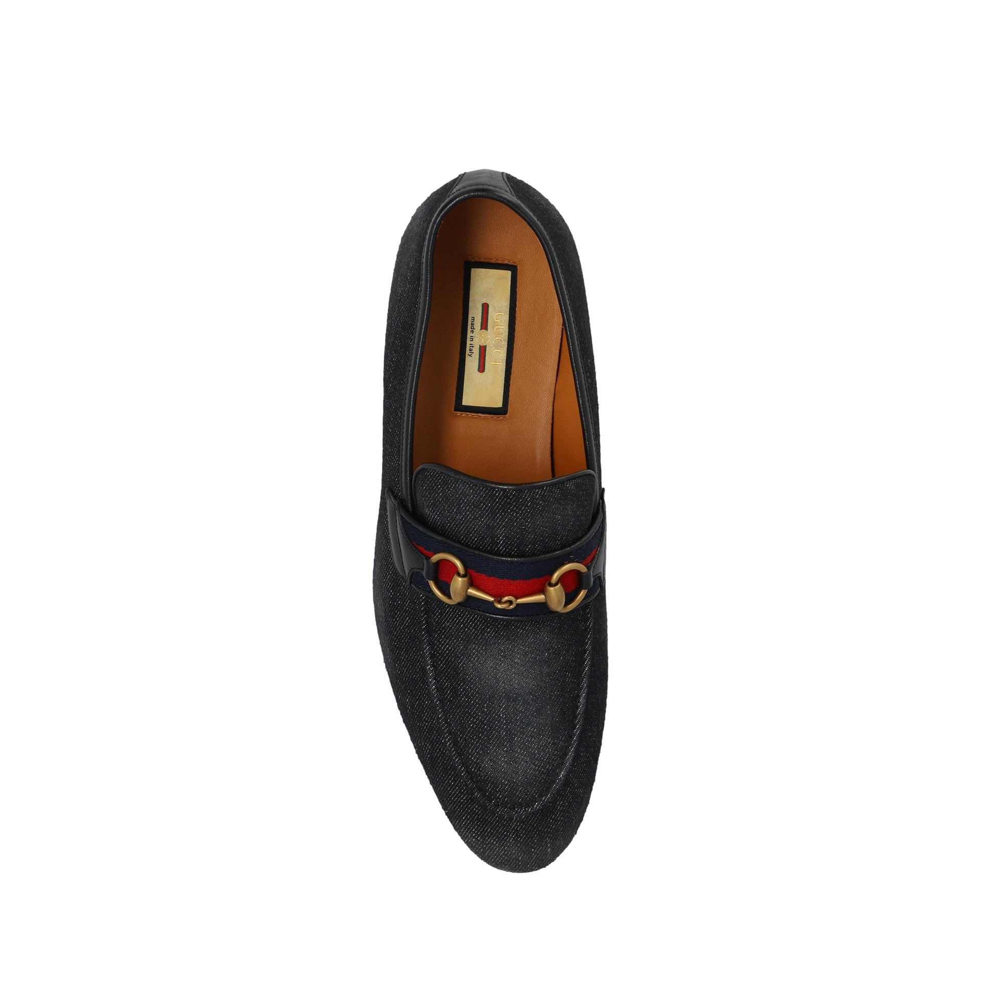 Gucci-Gucci Denim Loafers-MEN SHOES-Black-Deal-Outlet-by-ARCHIVIST