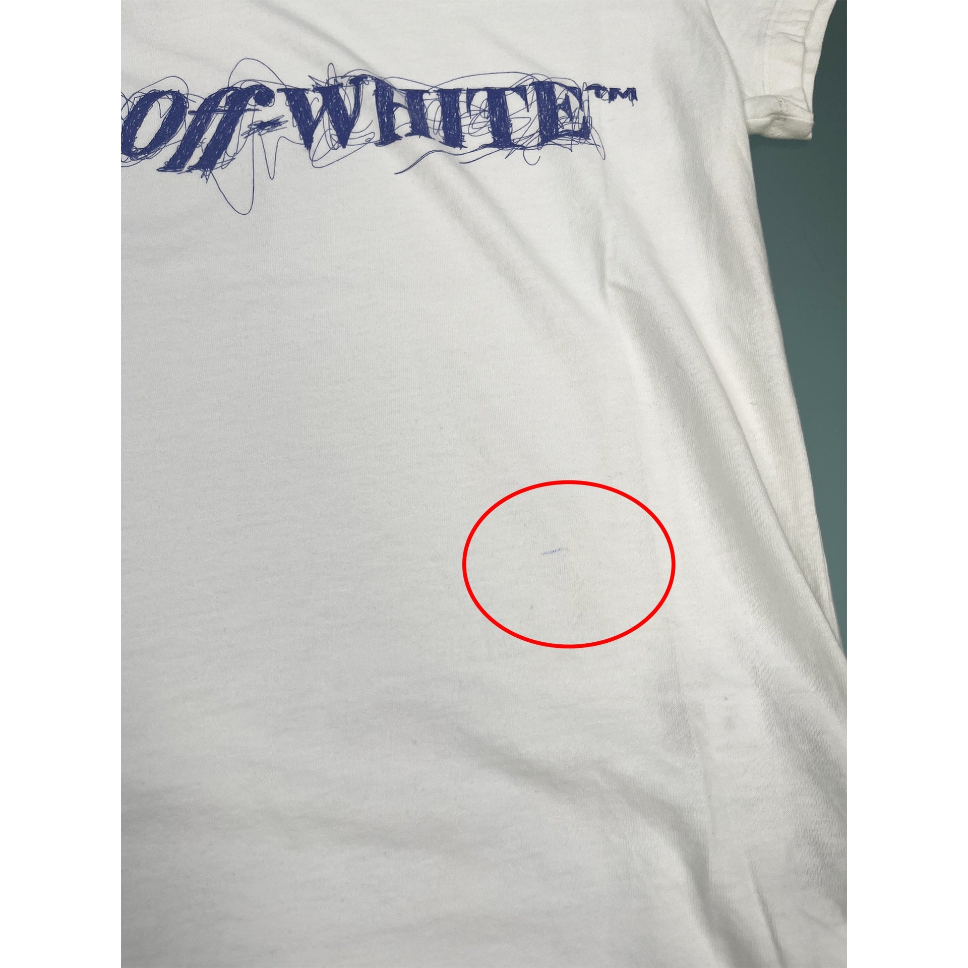 Off White-Off-White Pen Logo T-Shirt-WOMEN CLOTHING-Black-Deal-Outlet-by-ARCHIVIST