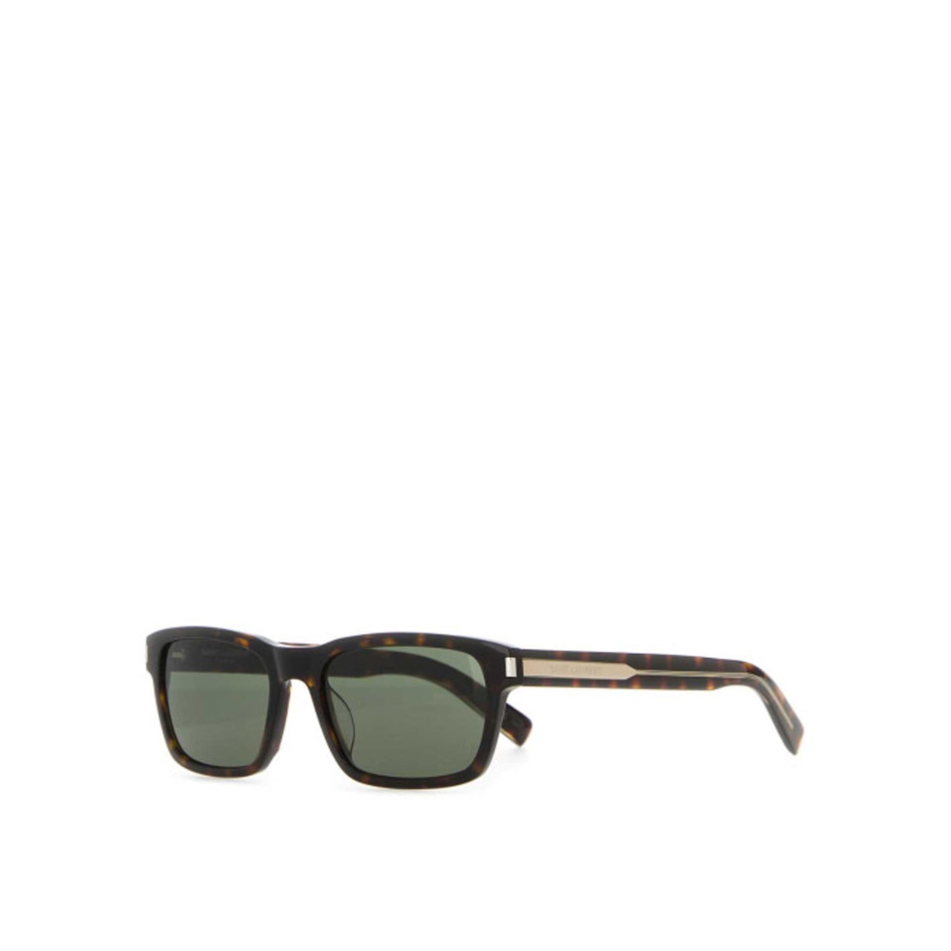 Saint Laurent-Saint Laurent Square Logo Sunglasses-WOMEN ACCESSORIES-Black-Deal-Outlet-by-ARCHIVIST