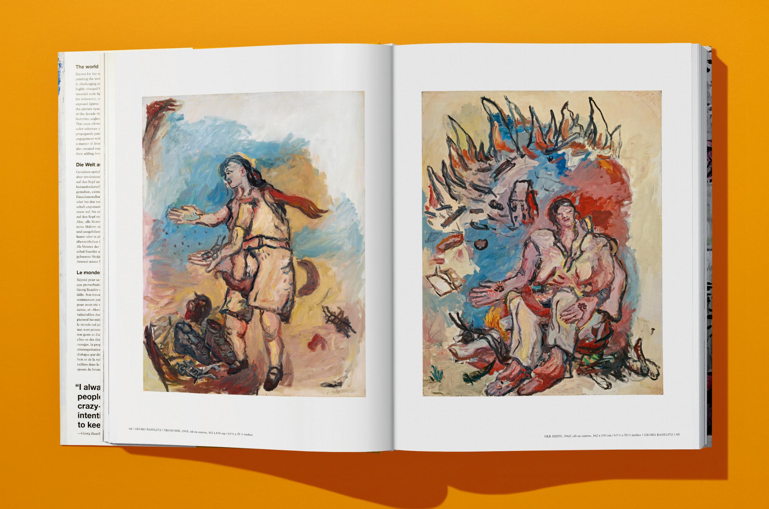 Taschen-Georg Baselitz (German, French, English)-Art-Black-Deal-Outlet-by-ARCHIVIST