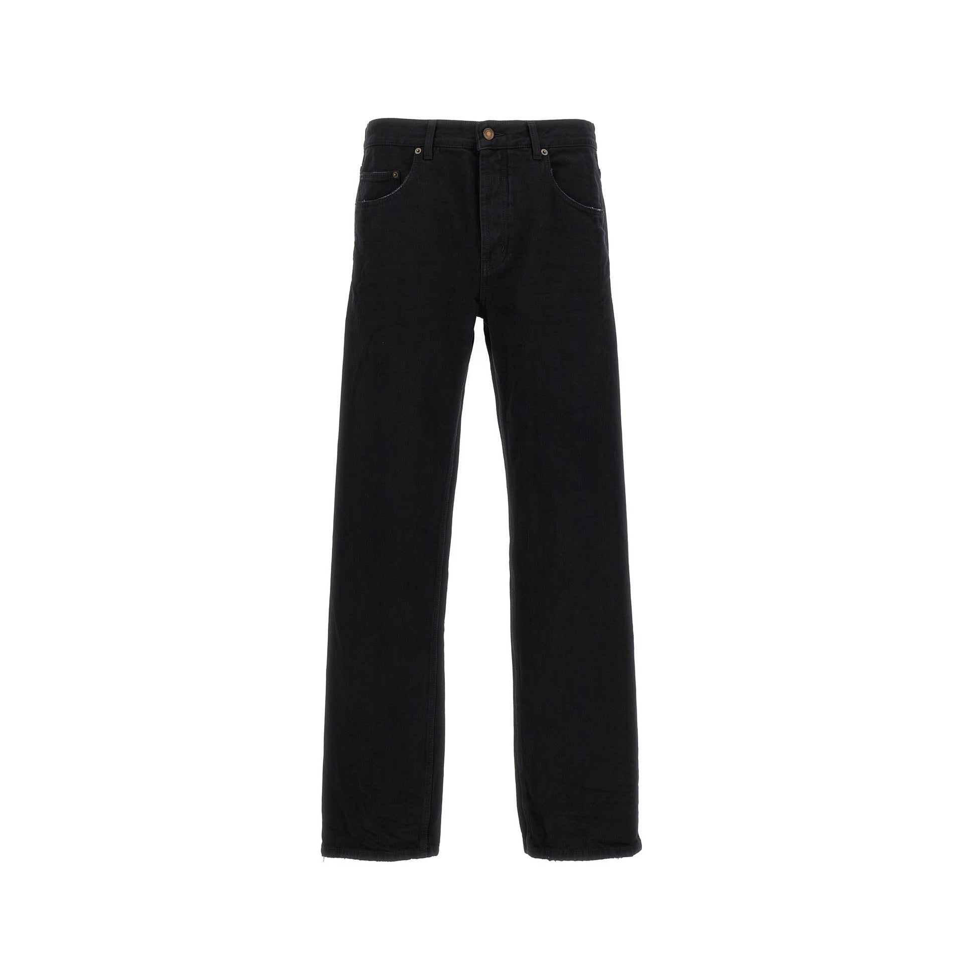 Saint Laurent Long Baggy Denim Jeans