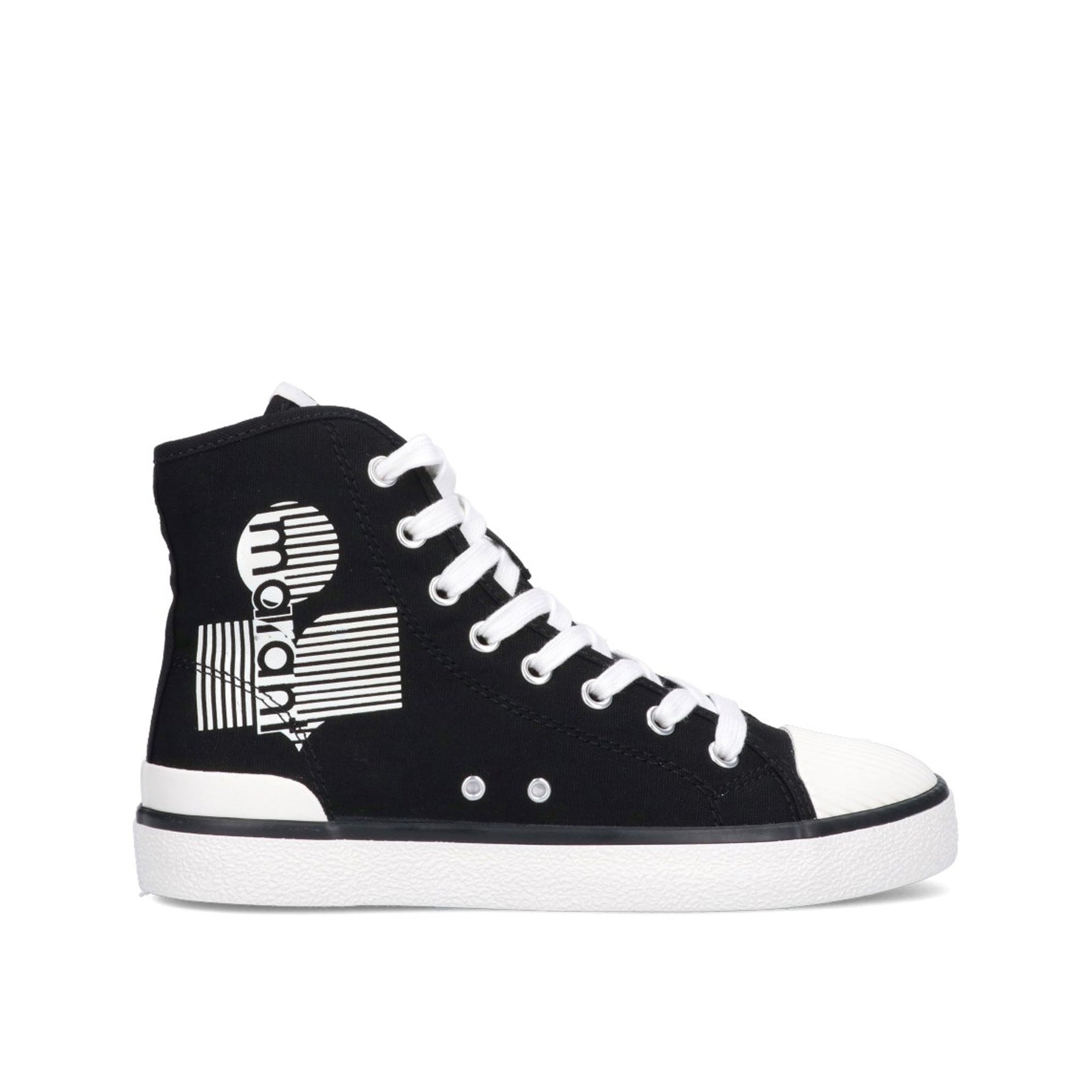 Isabel Marant-Isabel Marant Canvas Sneakers-WOMEN SHOES-Black-Deal-Outlet-by-ARCHIVIST