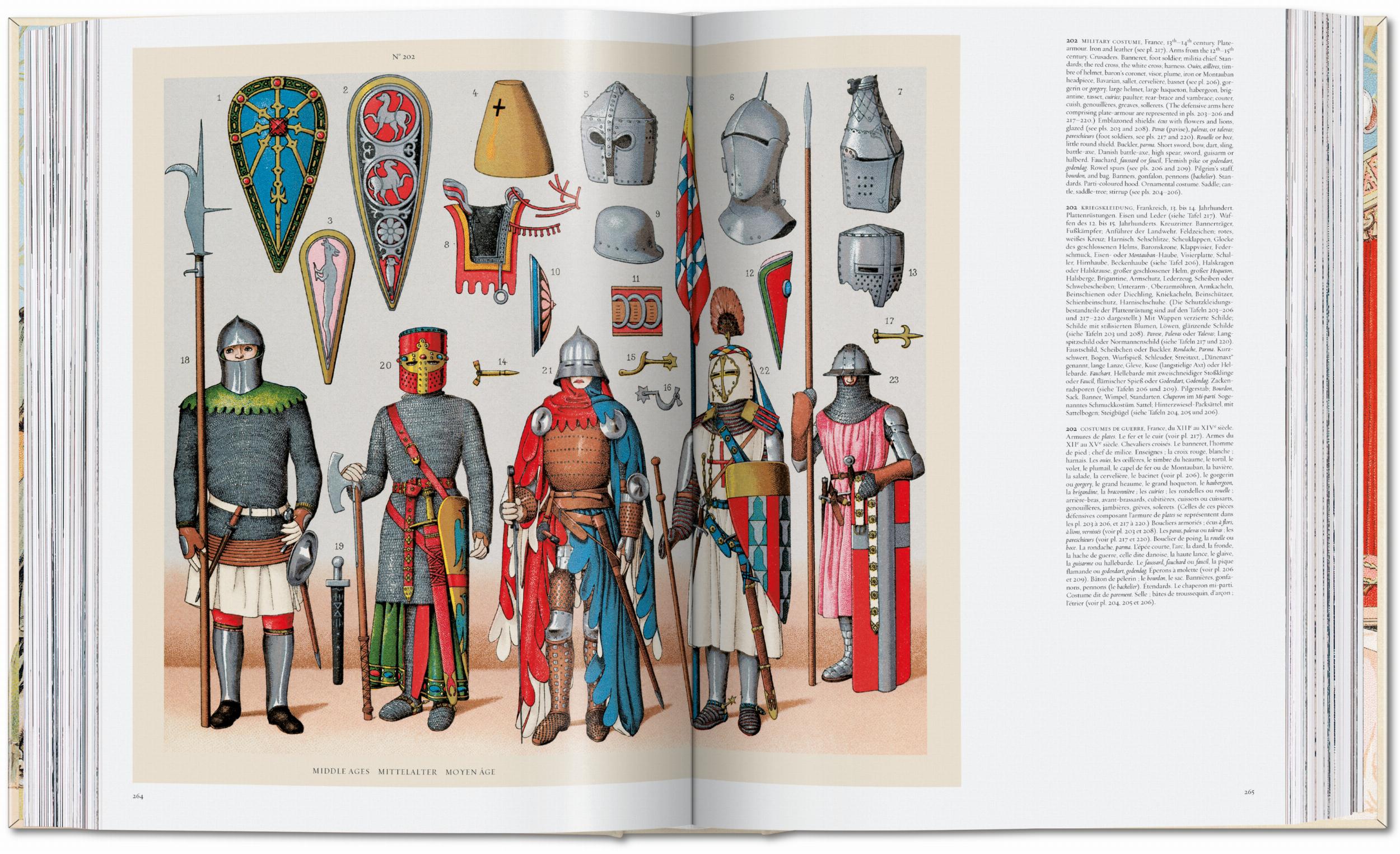 Taschen-Racinet. The Complete Costume History (German, French, English)-Classics-Black-Deal-Outlet-by-ARCHIVIST