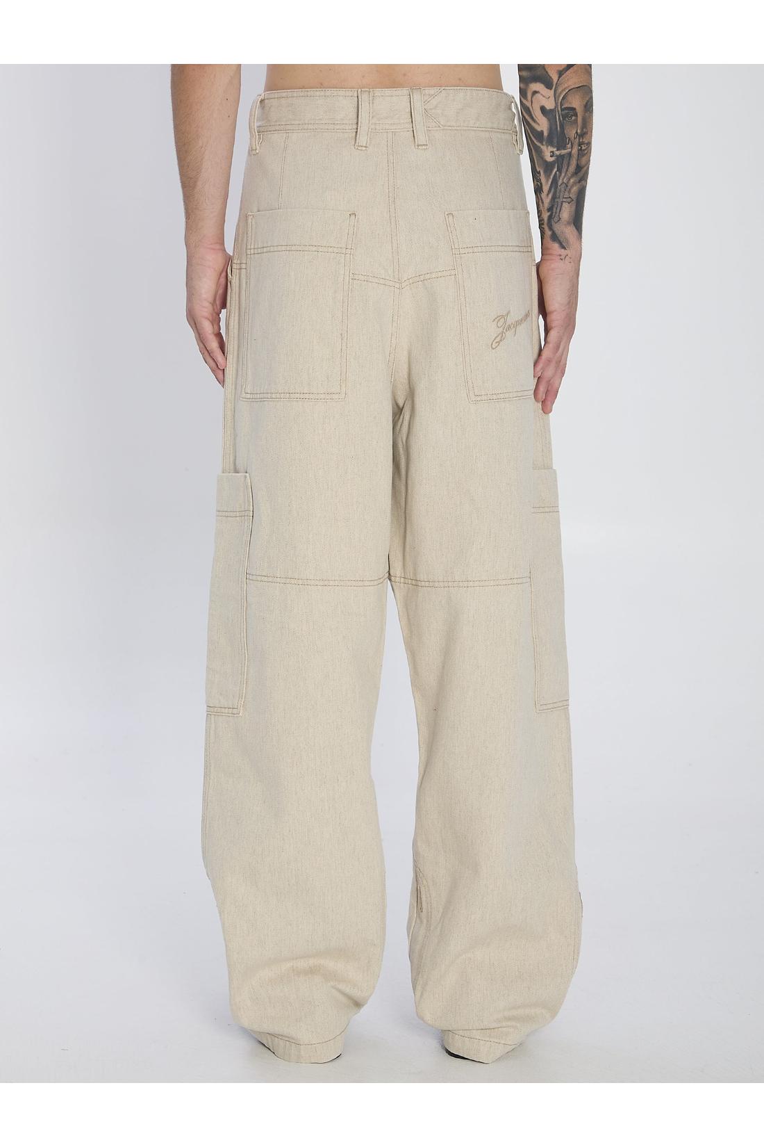 Jacquemus-OUTLET-SALE-de-Nimes Carré cargo pants-ARCHIVIST
