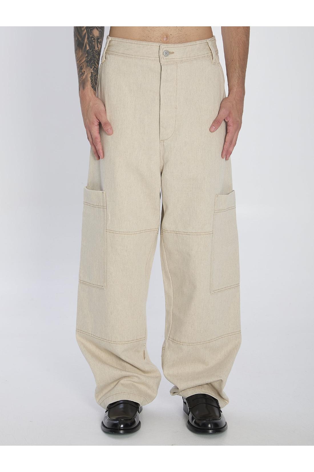 Jacquemus-OUTLET-SALE-de-Nimes Carré cargo pants-ARCHIVIST