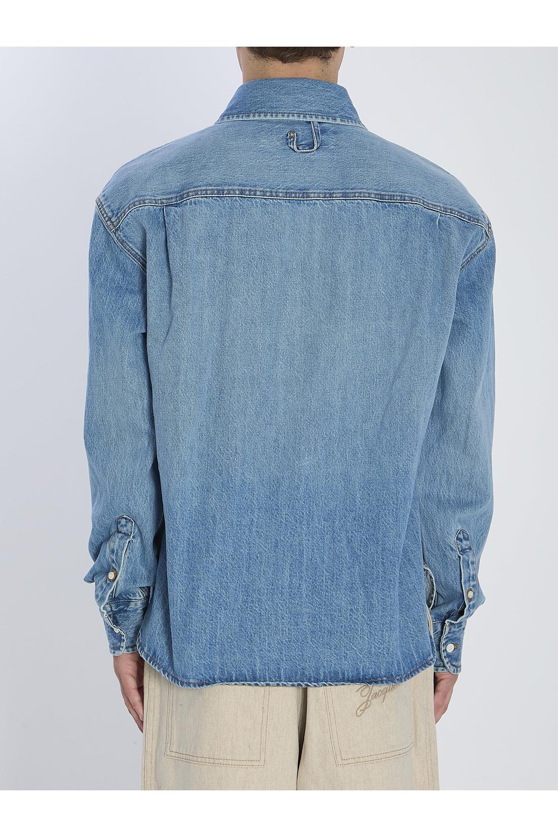 Jacquemus-OUTLET-SALE-de-Nimes Simon denim shirt-ARCHIVIST