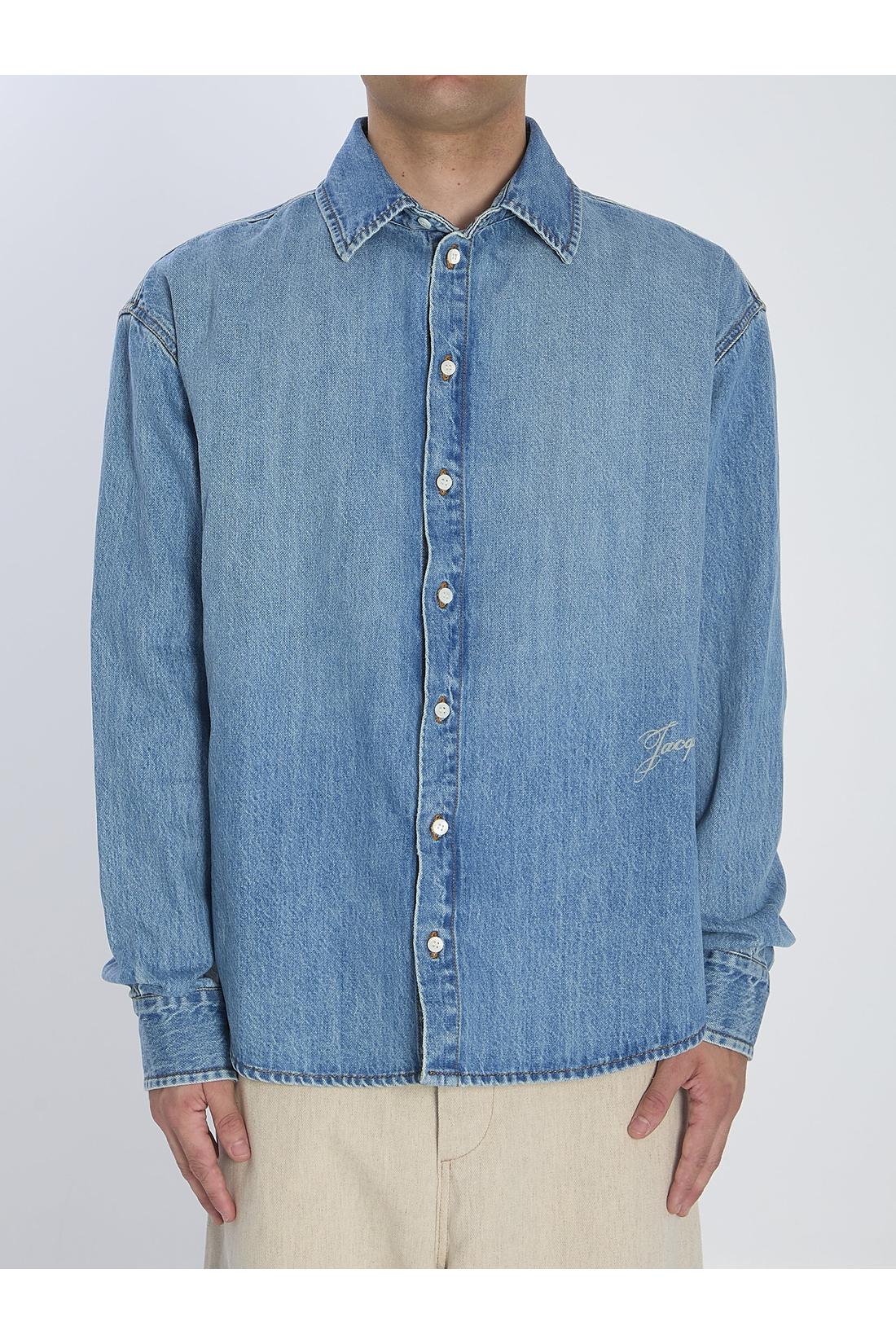 Jacquemus-OUTLET-SALE-de-Nimes Simon denim shirt-ARCHIVIST