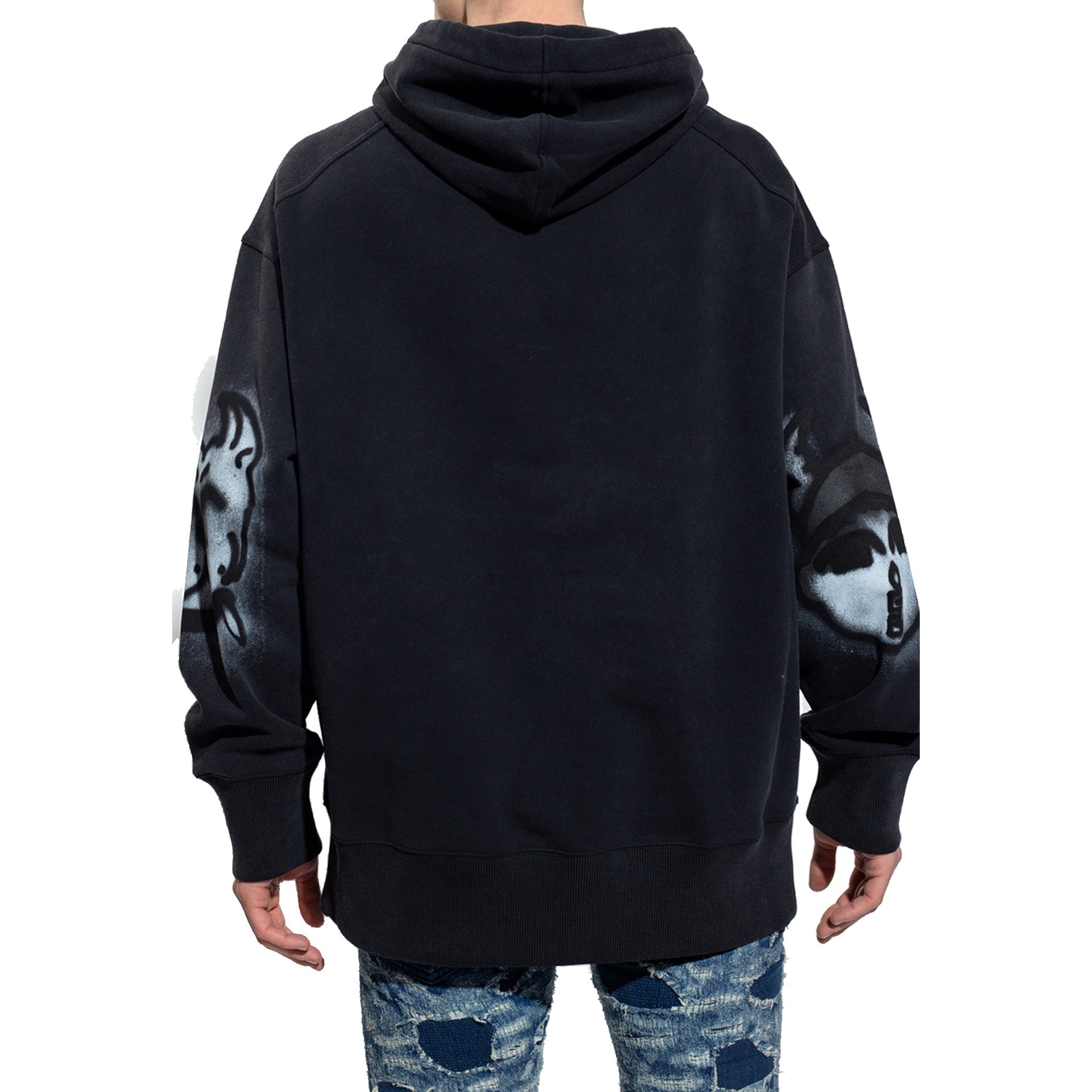 Givenchy-Givenchy Cotton Hooded Sweatshirt-MEN CLOTHING-Black-Deal-Outlet-by-ARCHIVIST