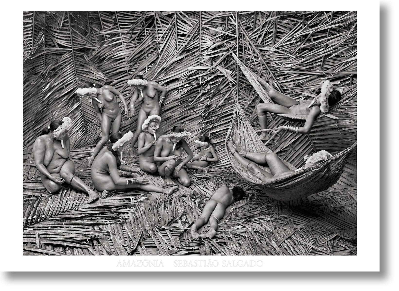 Taschen-Sebastião Salgado. Amazônia. Poster ‘Zo'e Women’-Photography-Black-Deal-Outlet-by-ARCHIVIST