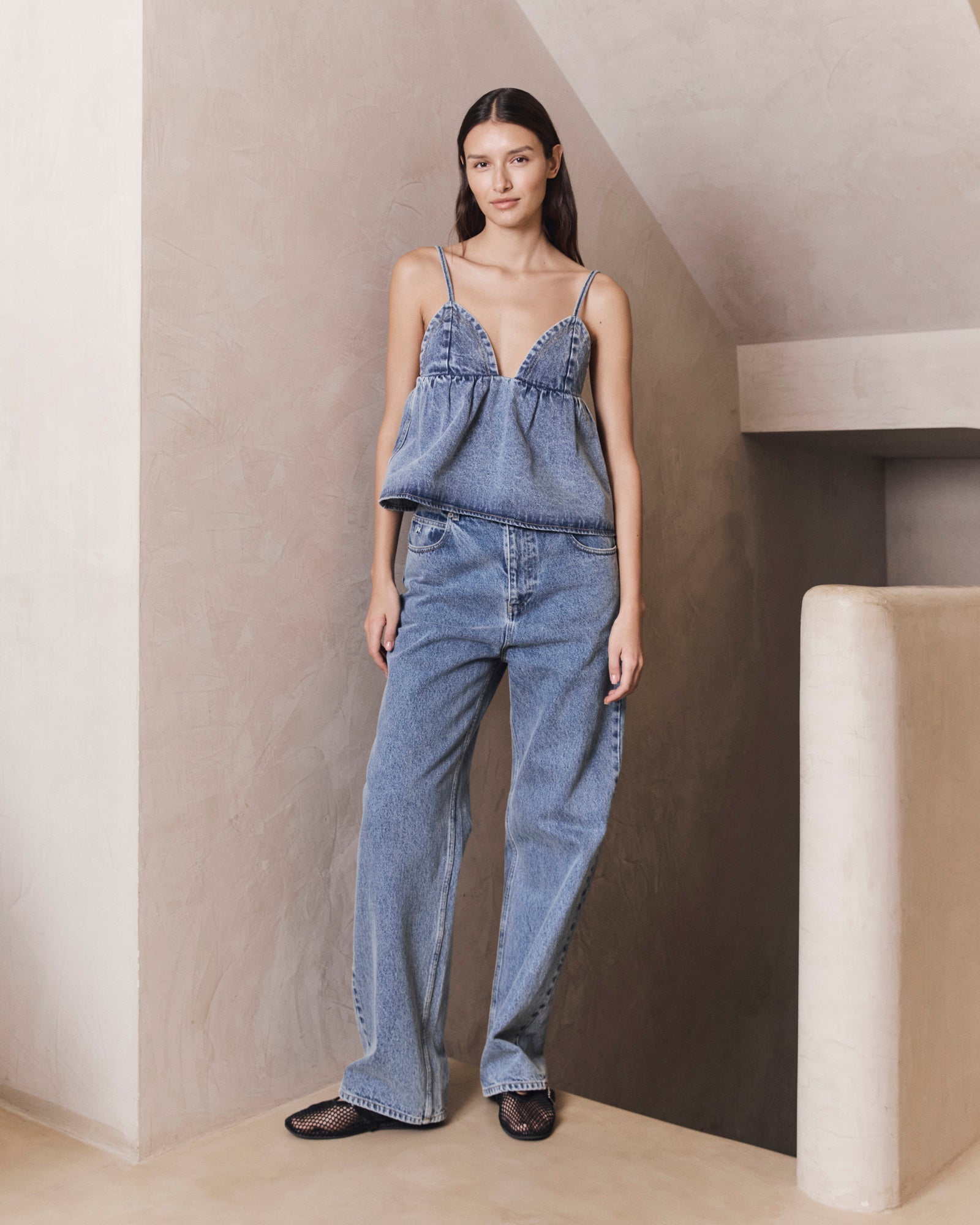 Denim - Top HILDA - by Aylin Koenig