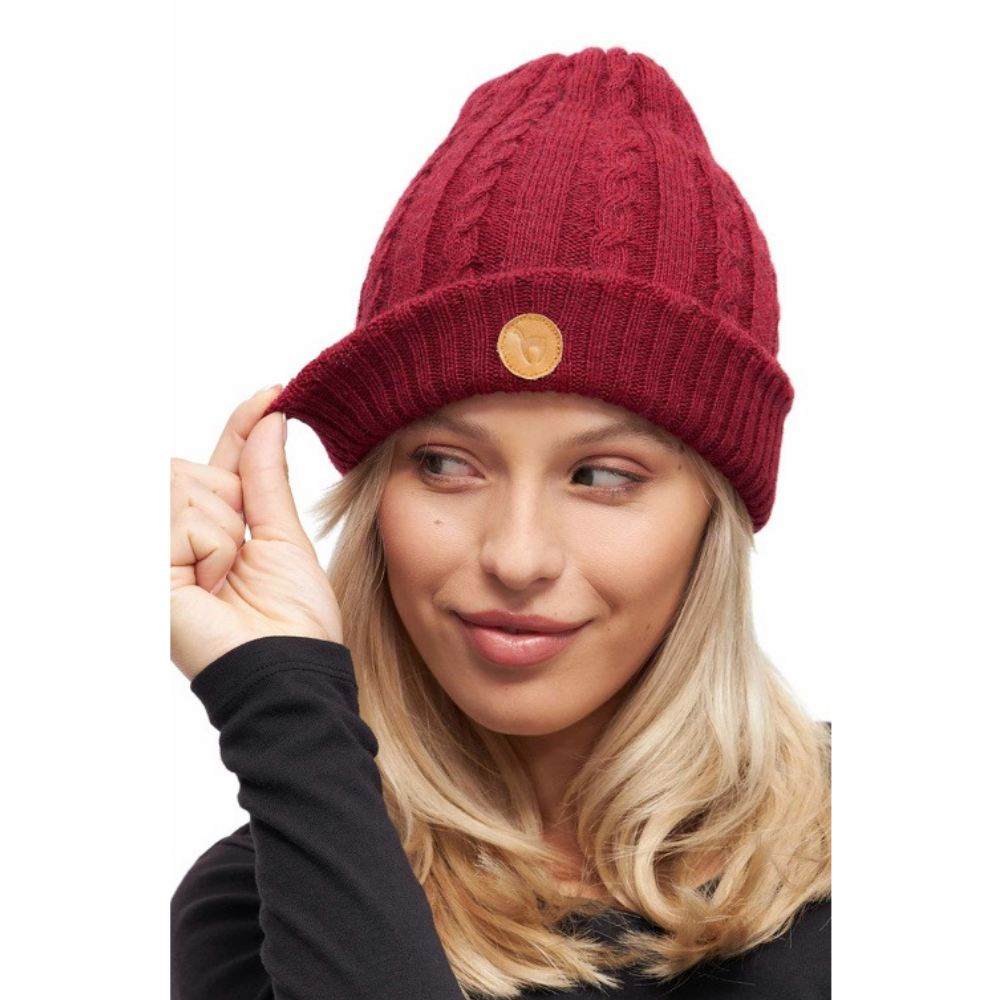 Verdancia-Apu Kuntur - Alpaka Wendemütze - Suave – 100 % Baby‑Alpaka-Mütze-Black-Deal-Outlet-by-ARCHIVIST