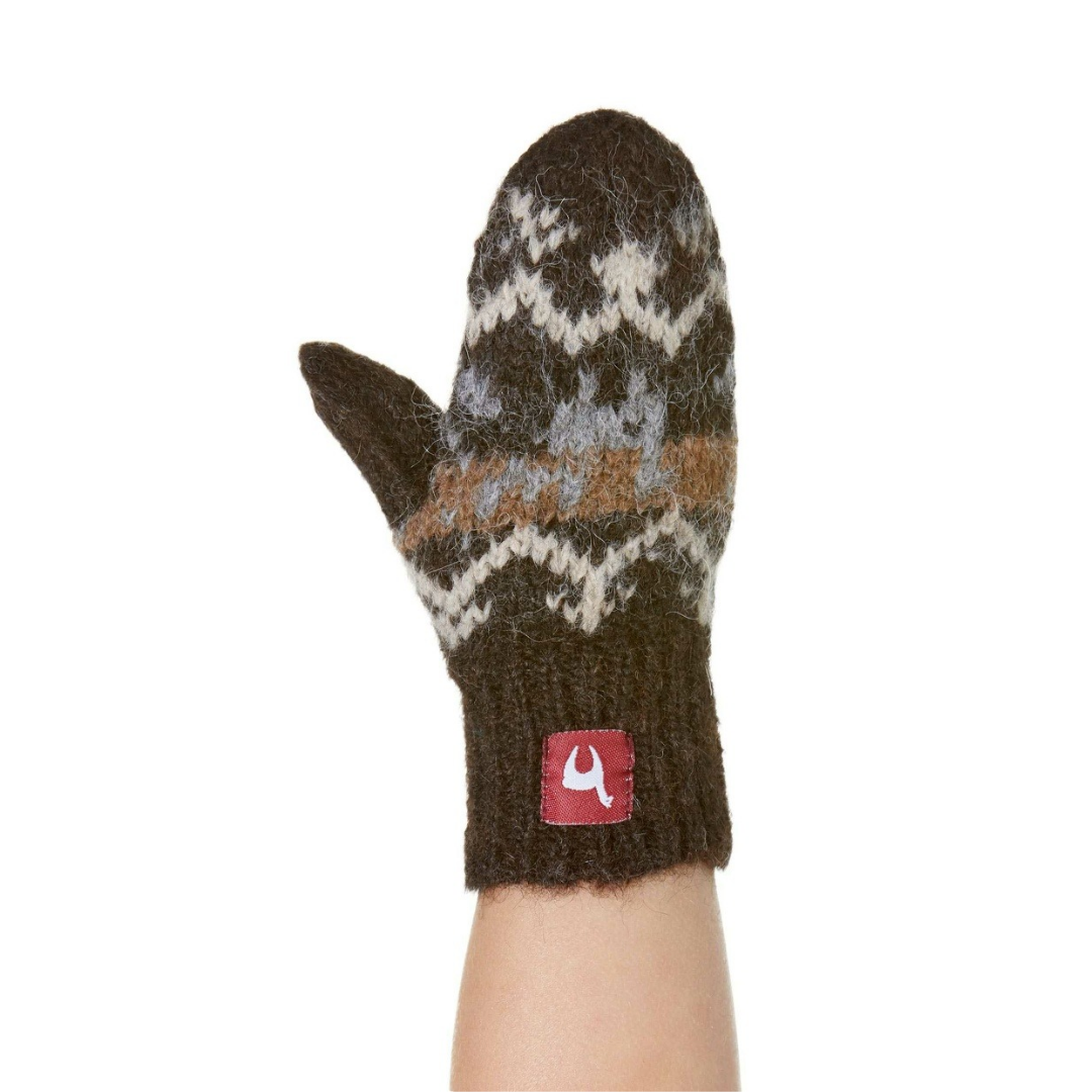 Verdancia-Apu Kuntur - Alpaka Kinder Fausthandschuhe NATURA – 100% naturbelassenes Alpaka-Handschuhe-Black-Deal-Outlet-by-ARCHIVIST