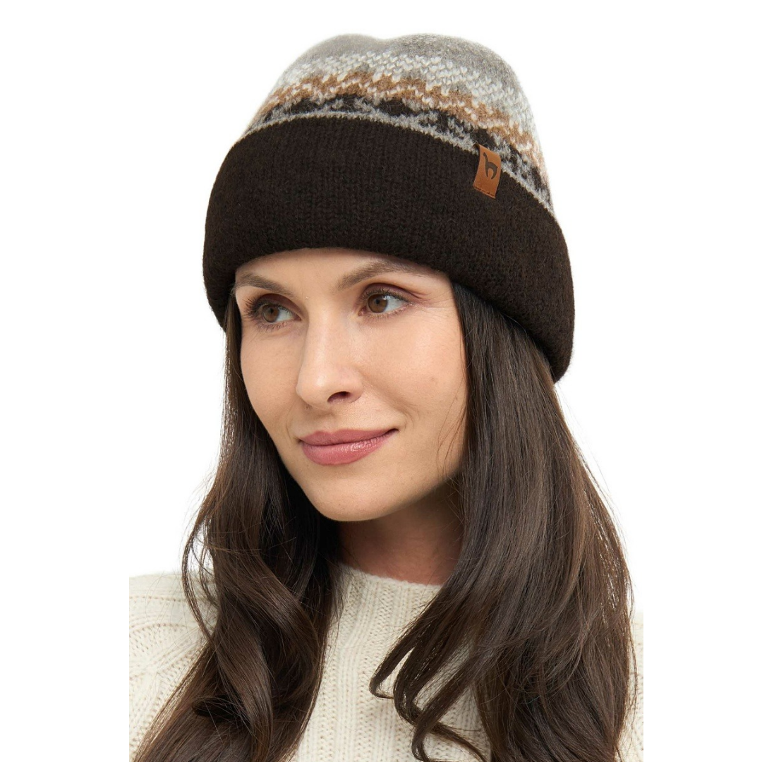 Verdancia-Apu Kuntur - Alpaka Mütze NATURA – Wendemütze aus 100% - ungefärbt-Mütze-Black-Deal-Outlet-by-ARCHIVIST