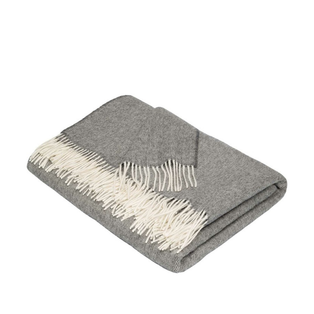 Verdancia-Apu Kuntur - Alpaka Decke - Fischgrat - 100% Baby-Alpaka-Decke-Black-Deal-Outlet-by-ARCHIVIST