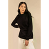 Verdancia-KUNA - Alpaka Damen Pullover Turtleneck - Anahi – 100 % Baby‑Alpaka-Pullover-Black-Deal-Outlet-by-ARCHIVIST