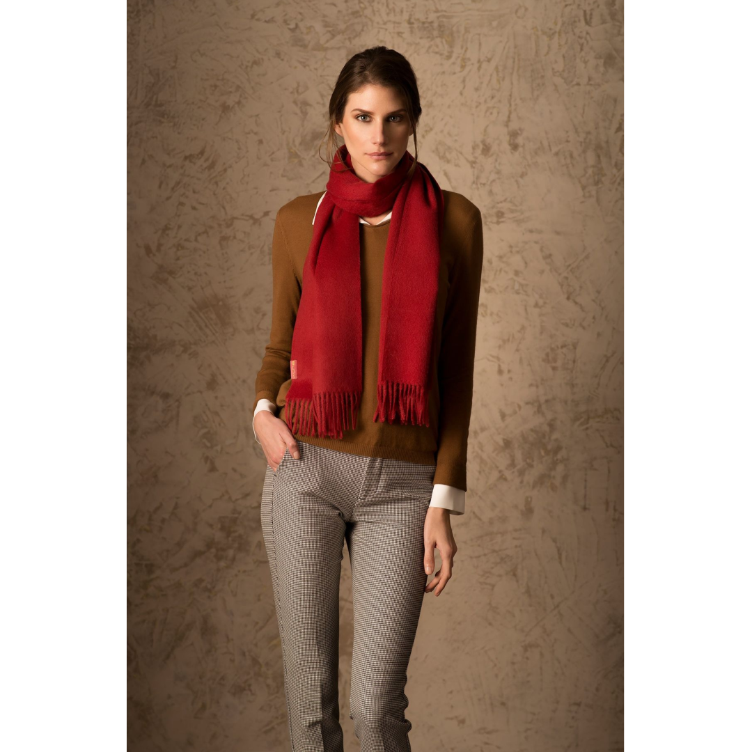 Verdancia-KUNA - Alpaka Webschal - Jamas – 100 % Royal‑Alpaka | Hohes Komfortniveau durch Luxusfaser Alpaka-Schals-Black-Deal-Outlet-by-ARCHIVIST