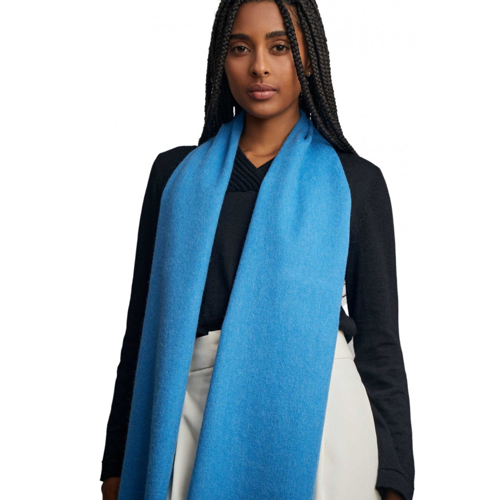 Verdancia-Kuna - Alpaka Webschal -Tundra – 100 % Baby-Alpaka für luxuriöse Leichtigkeit - Zweifarbig-Schals-Black-Deal-Outlet-by-ARCHIVIST