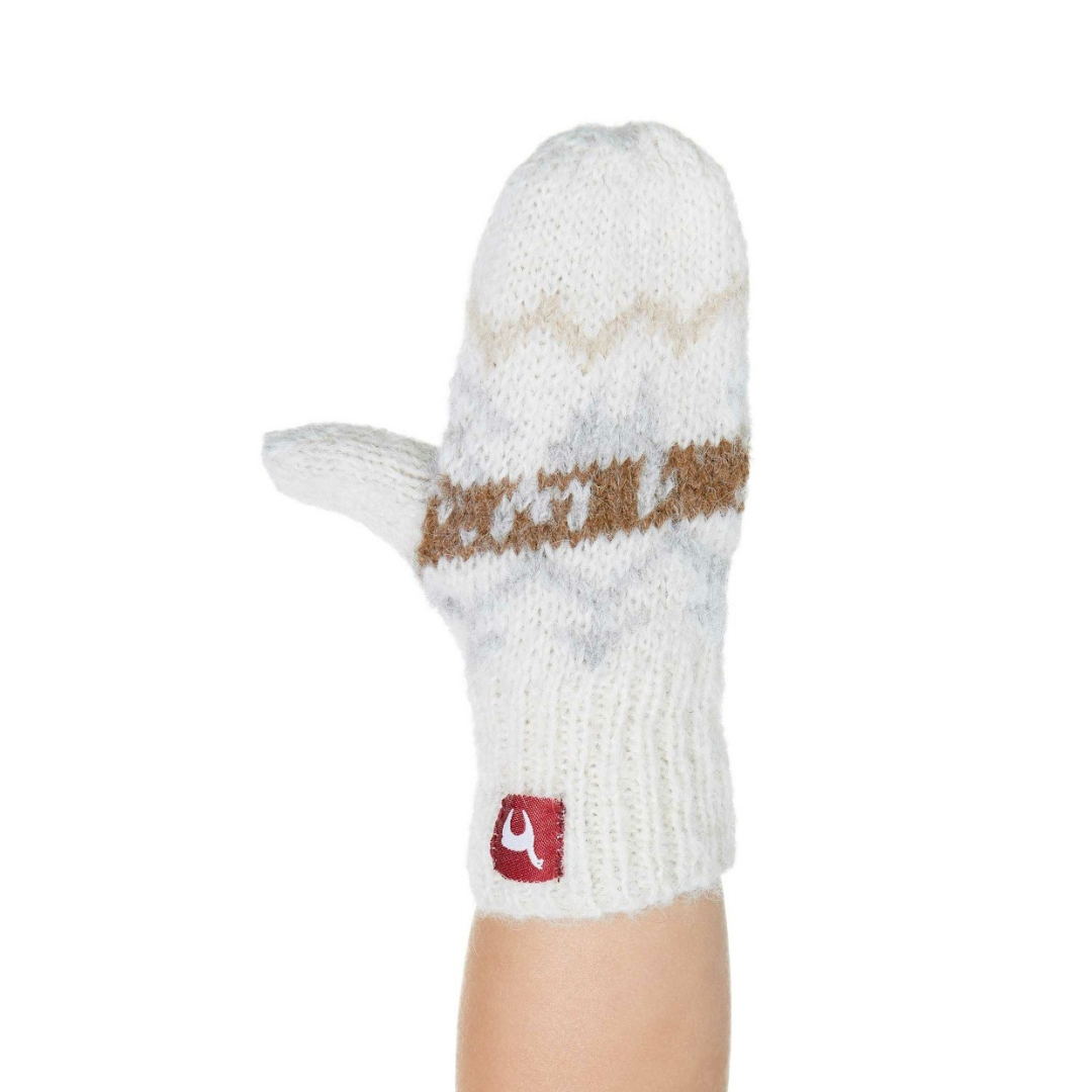 Verdancia-Apu Kuntur - Alpaka Kinder Fausthandschuhe NATURA – 100% naturbelassenes Alpaka-Handschuhe-Black-Deal-Outlet-by-ARCHIVIST