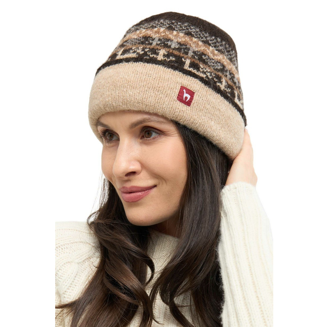 Verdancia-Apu Kuntur - Alpaka Mütze NATURA – Wendemütze aus 100% - ungefärbt-Mütze-Black-Deal-Outlet-by-ARCHIVIST