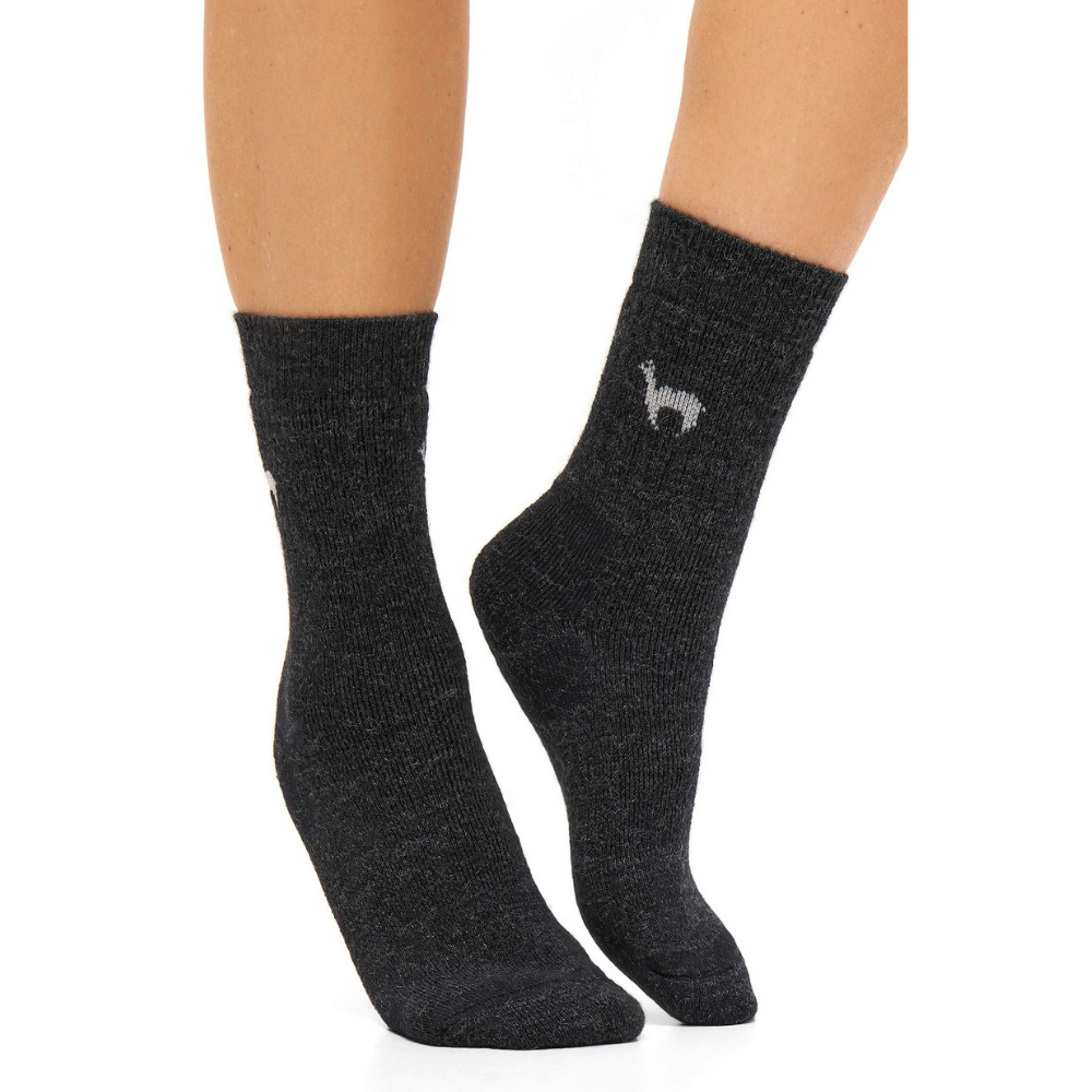 Verdancia-Apu Kuntur - Alpaka Trekking-Socken – Alpaka-Wolle-Mix-Socken-Black-Deal-Outlet-by-ARCHIVIST