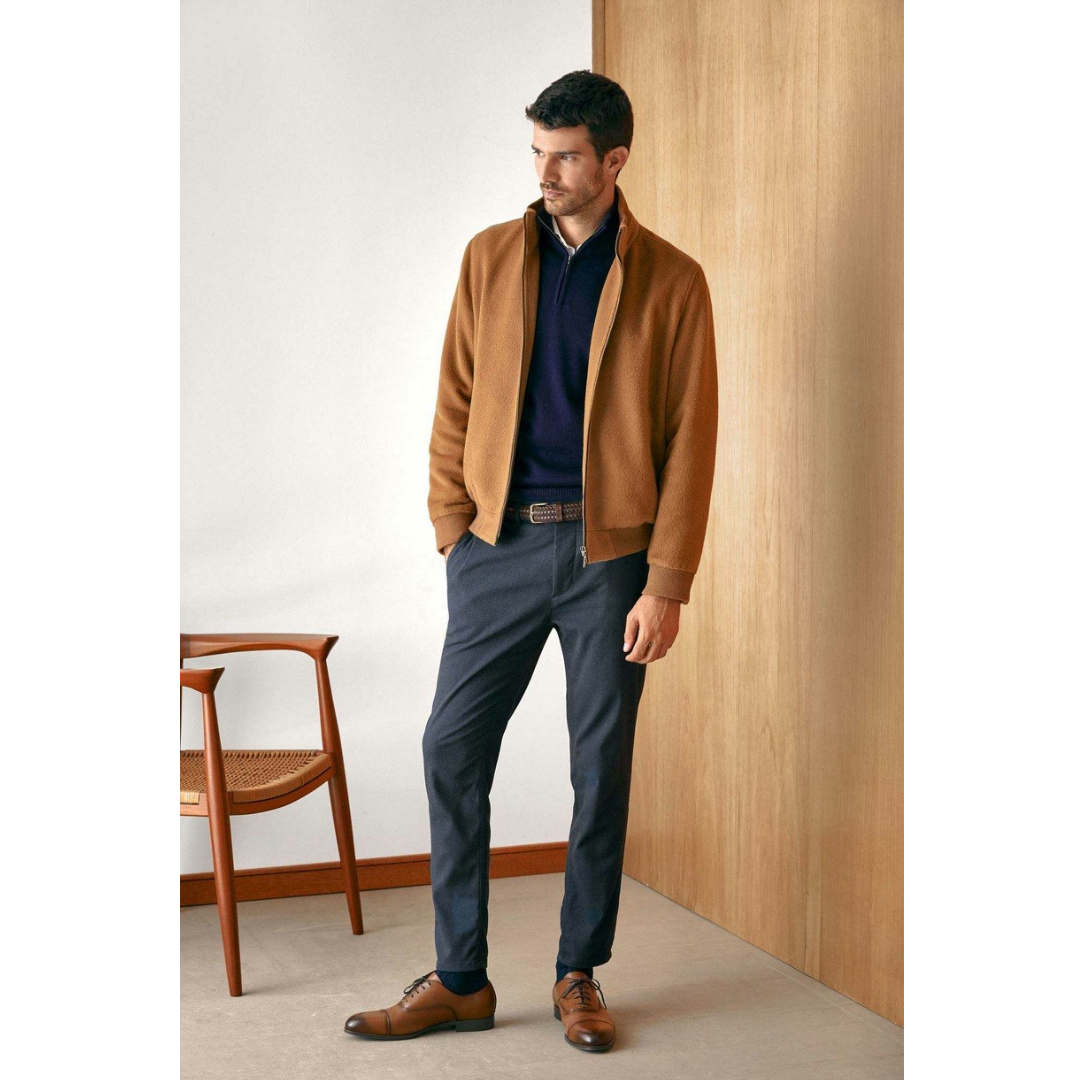 Verdancia-KUNA | Bomberjacke NADRIAN aus Alpaka-Wolle – Essentials für Herren-Jacke-Black-Deal-Outlet-by-ARCHIVIST