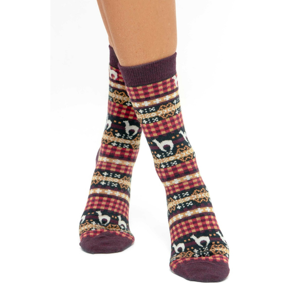 Verdancia-Apu Kuntur - Alpaka Premium Socken Candela – Wärme & Stil im Anden-Look-Socken-Black-Deal-Outlet-by-ARCHIVIST