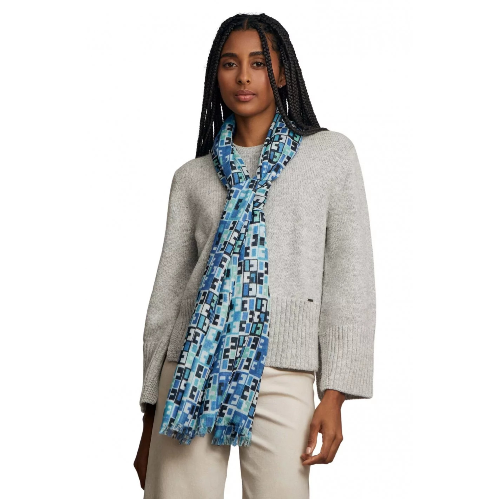 Verdancia-Kuna - Alpaka Webschal - Weaving – 70 % Baby‑Alpaka & 30 % Seide-Schals-Black-Deal-Outlet-by-ARCHIVIST